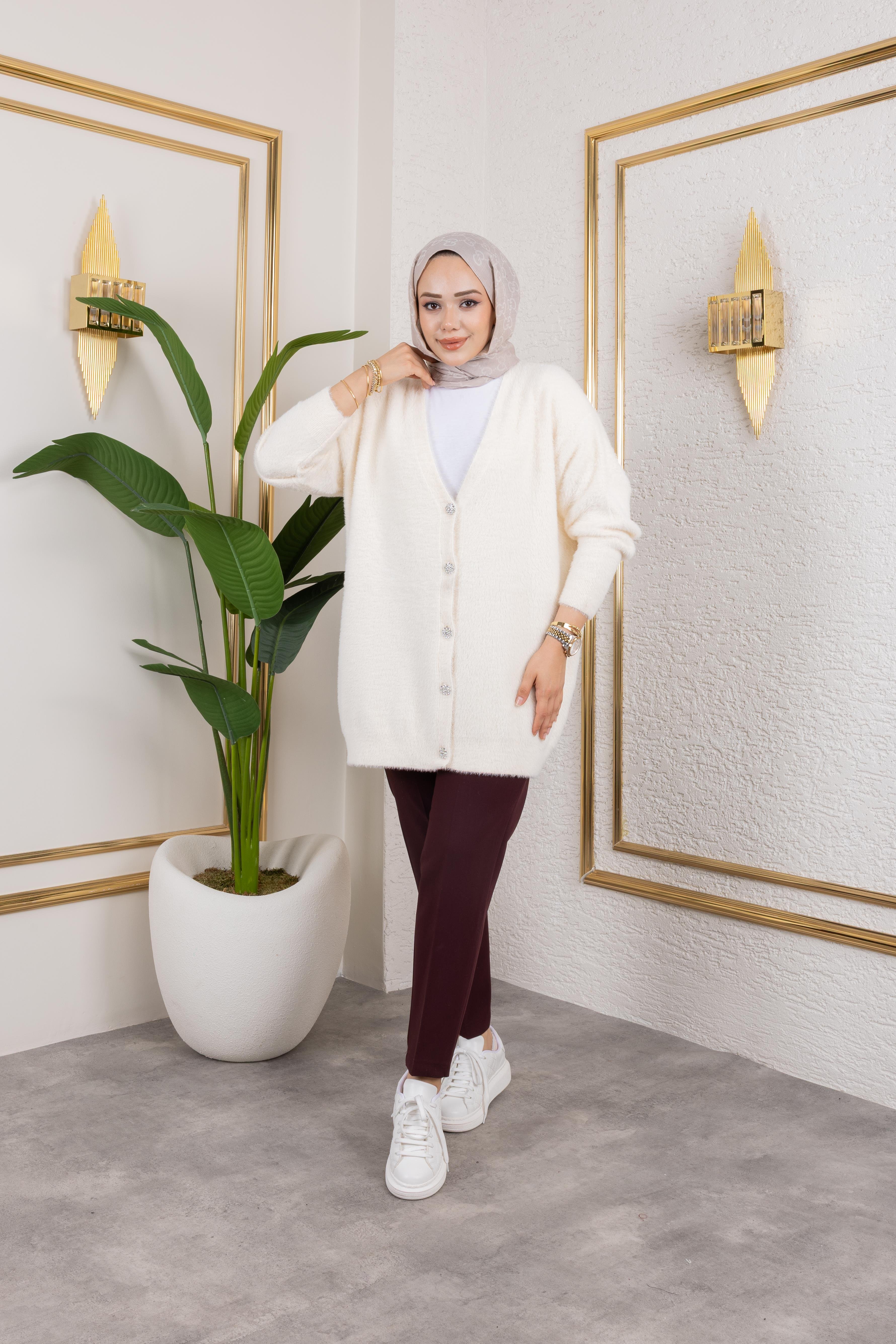 Angora Hırka | Ekru