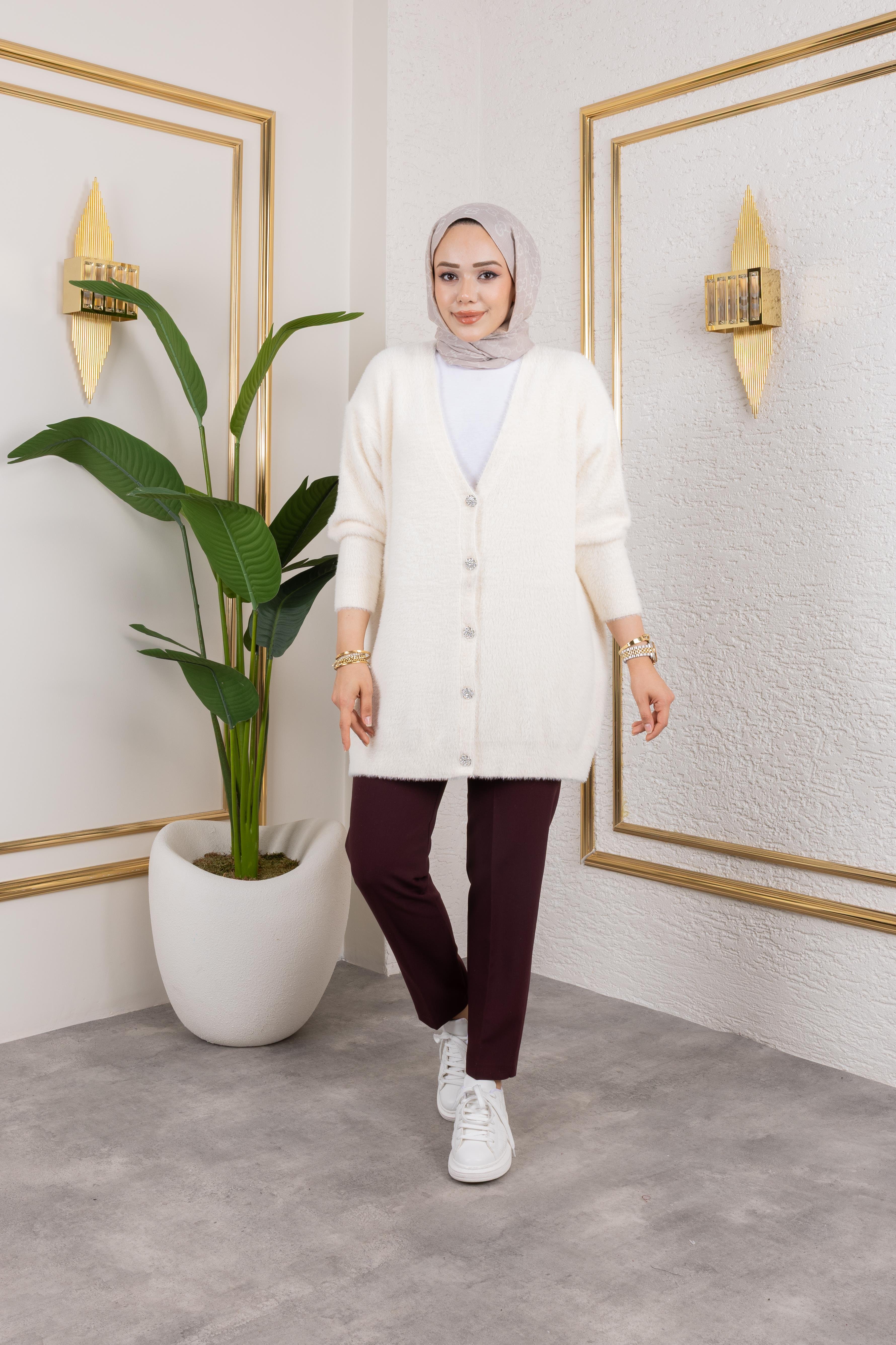 Angora Hırka | Ekru