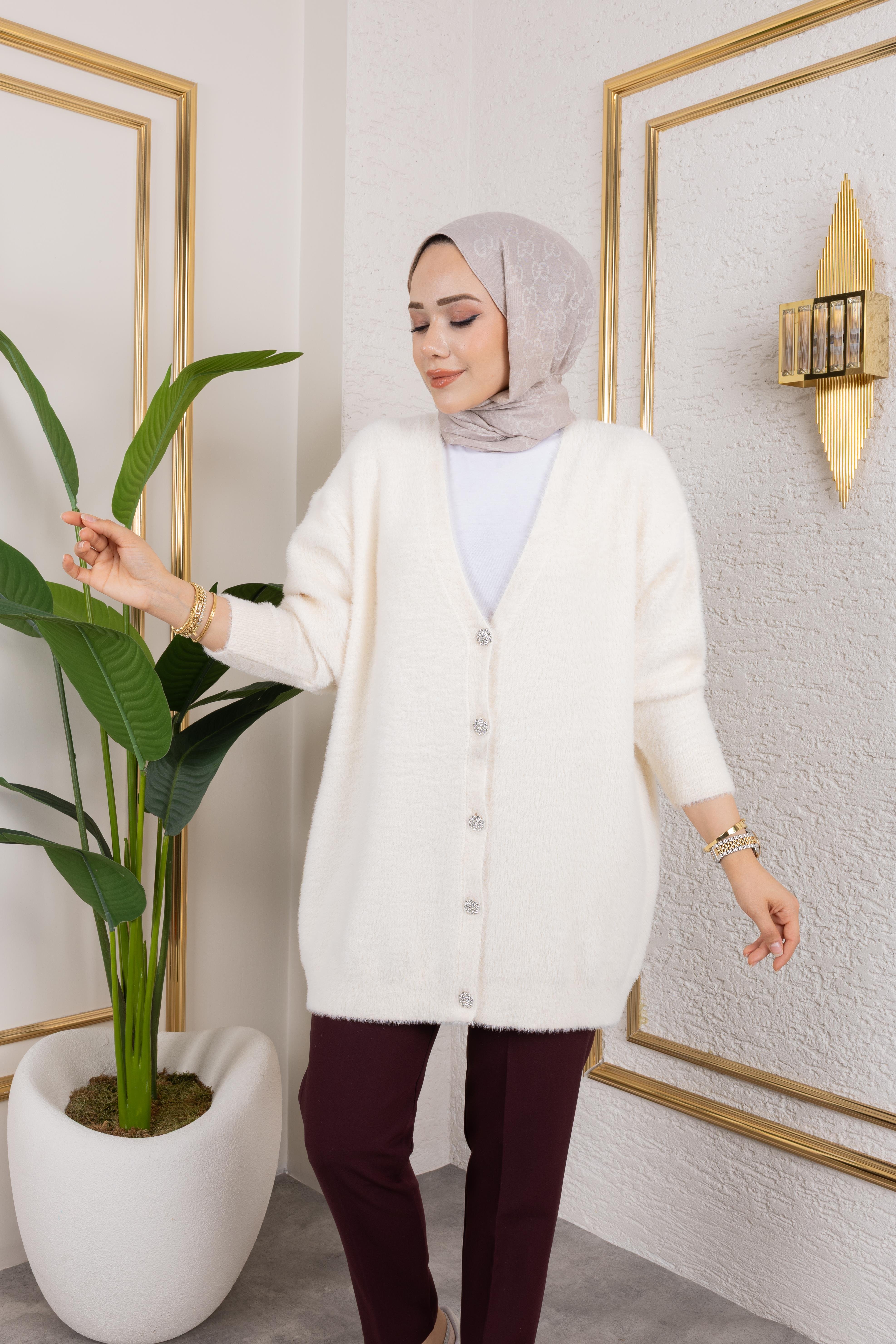 Angora Hırka | Ekru