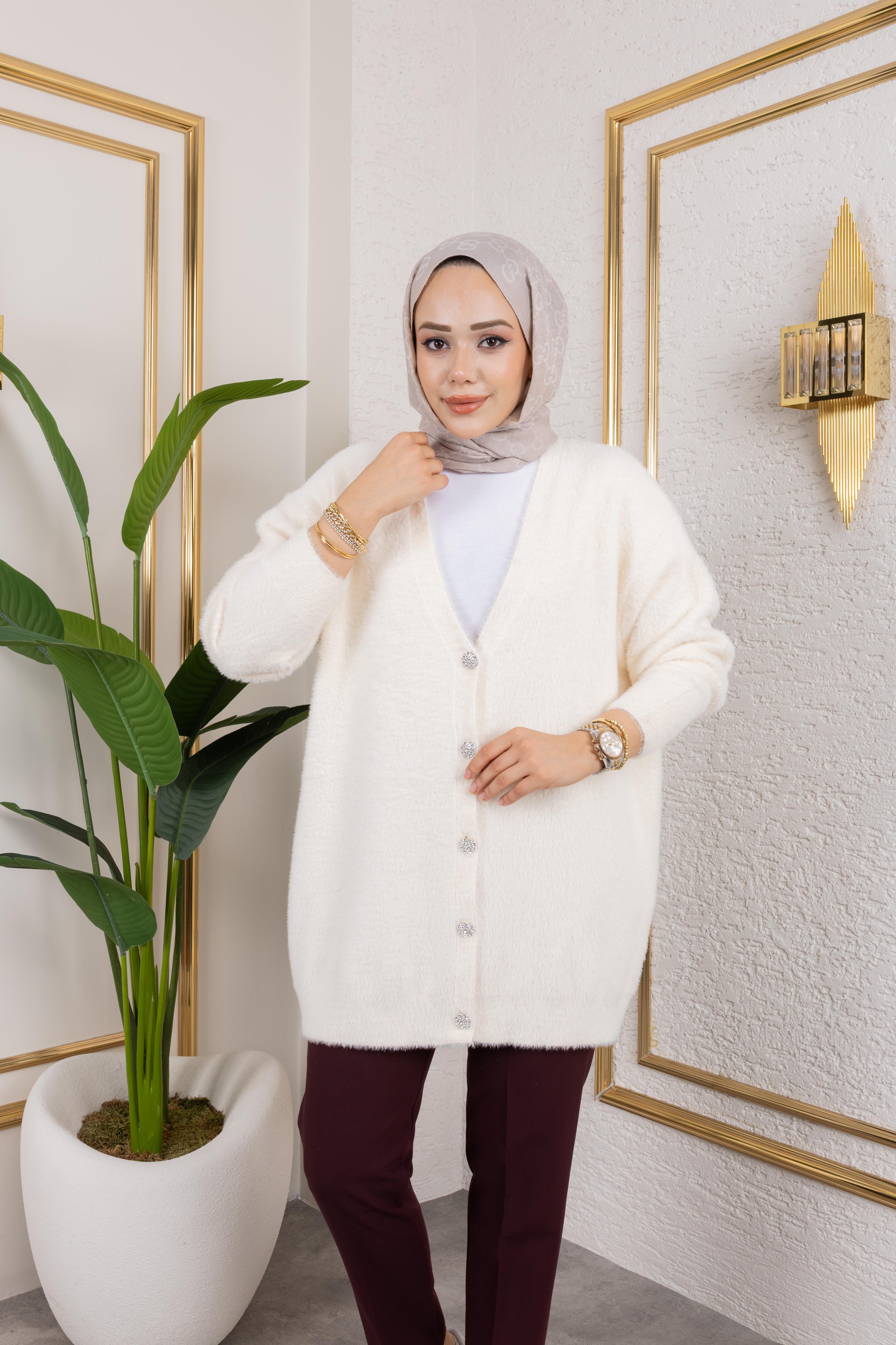 Angora Hırka | Ekru