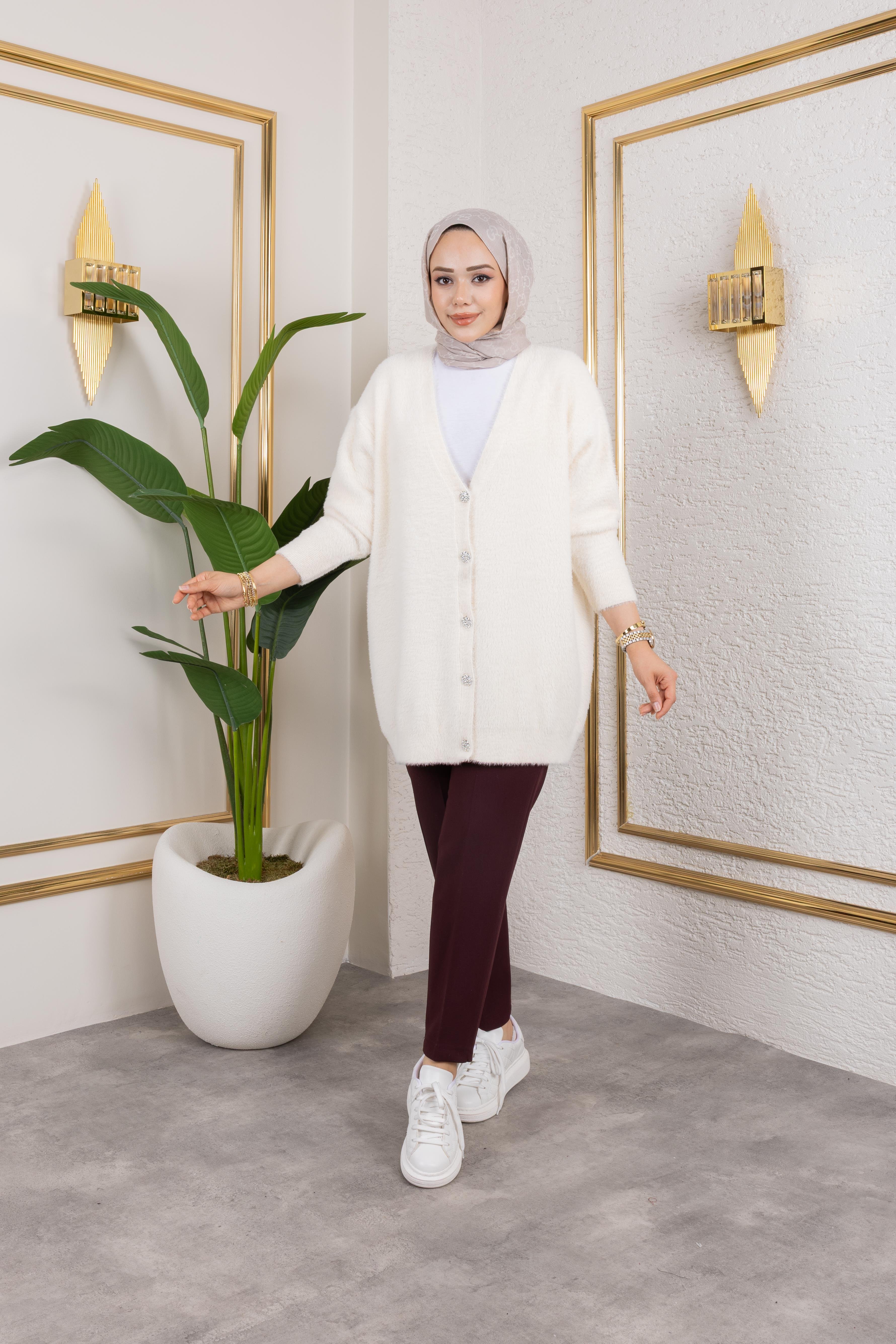 Angora Hırka | Ekru