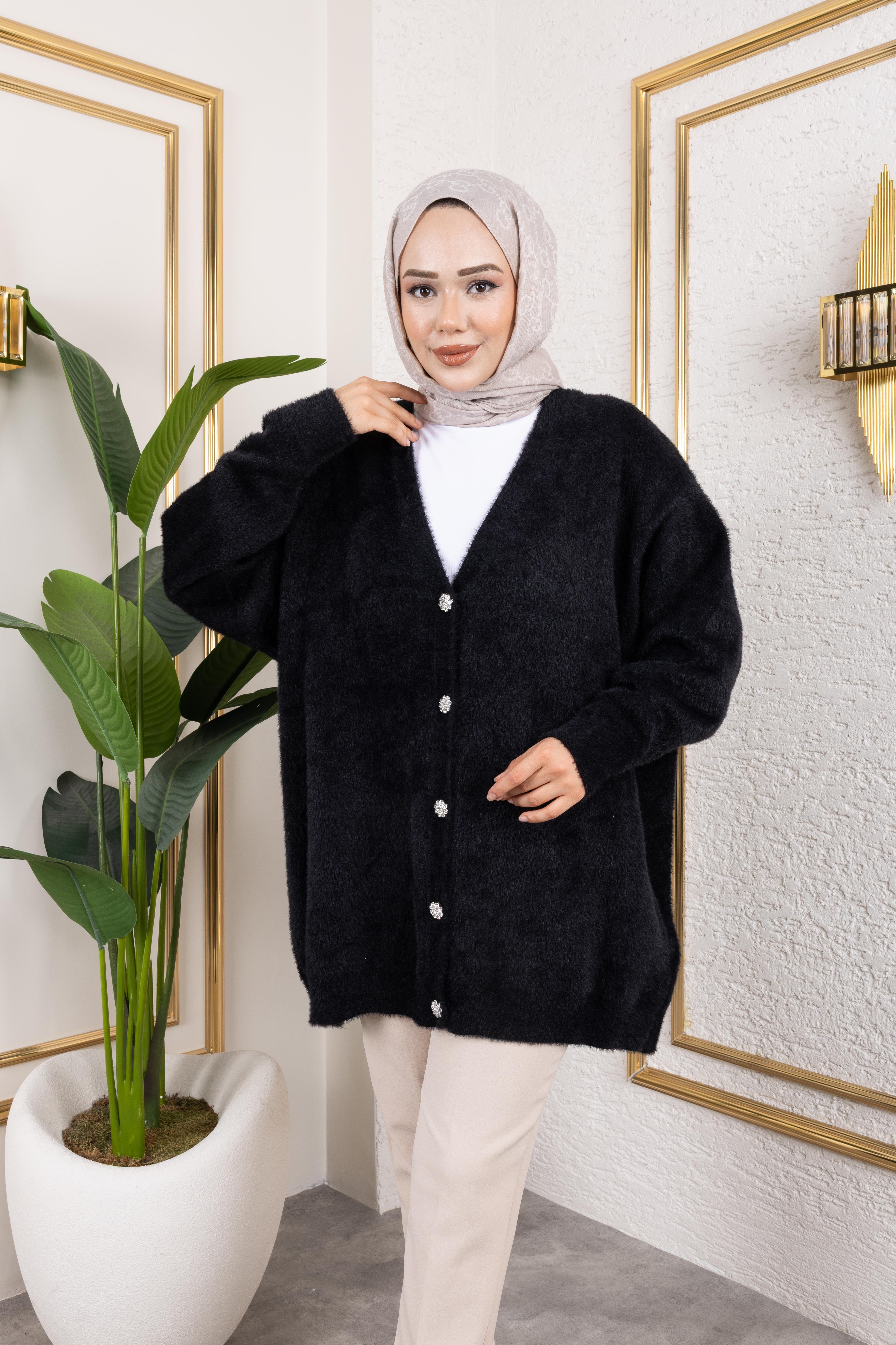Angora Hırka | Siyah