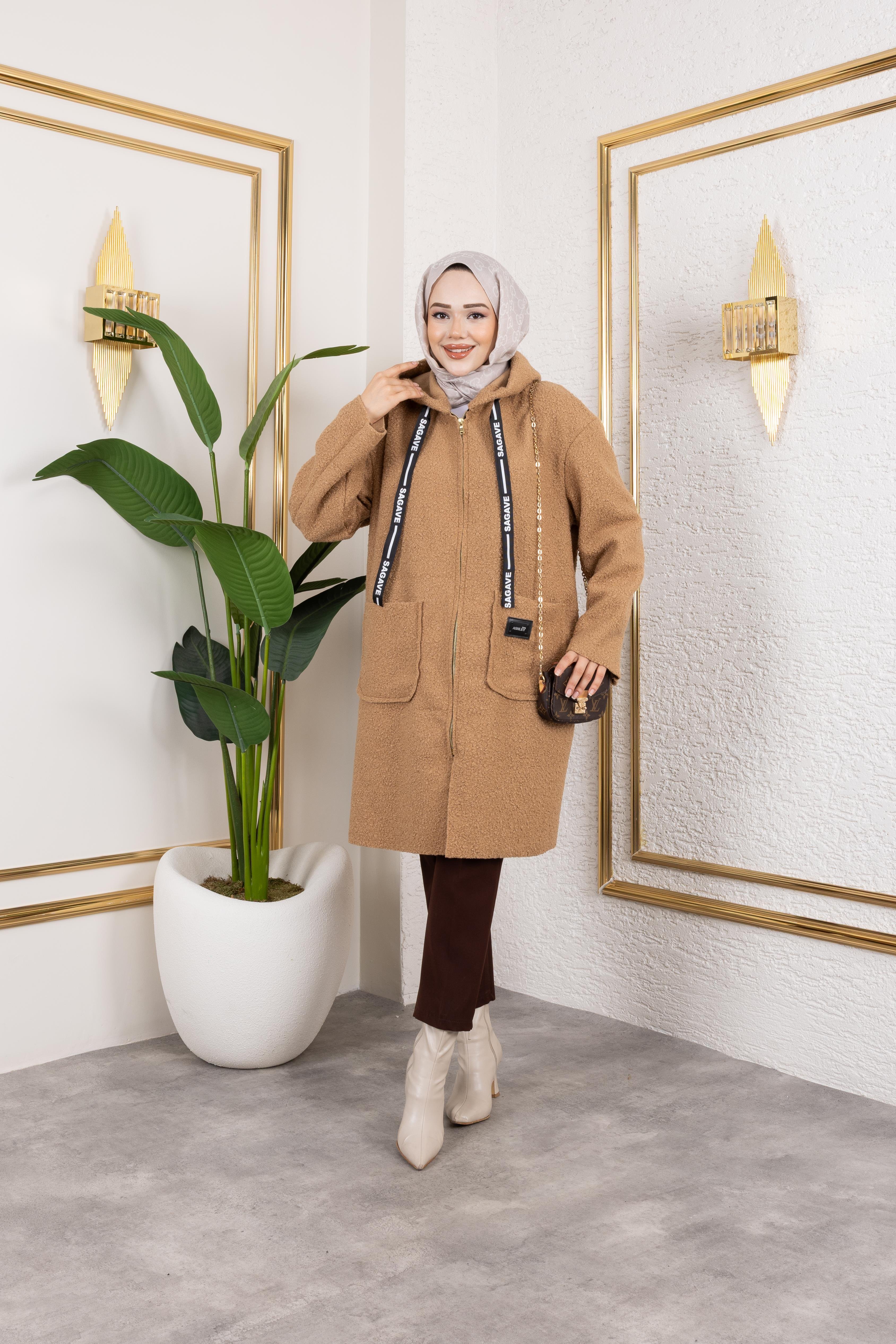 Bağcıklı Açık Kahve Kap