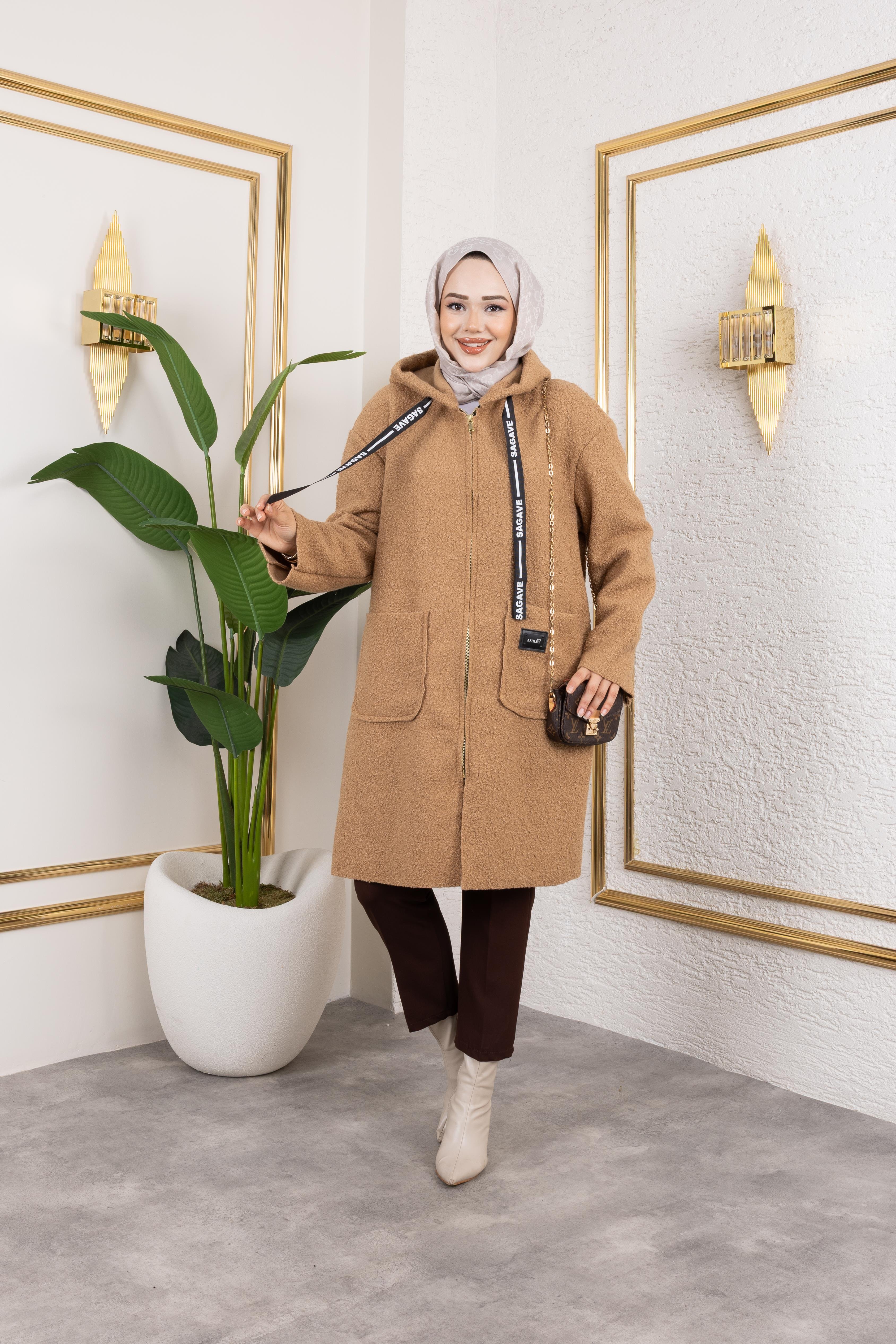 Bağcıklı Açık Kahve Kap