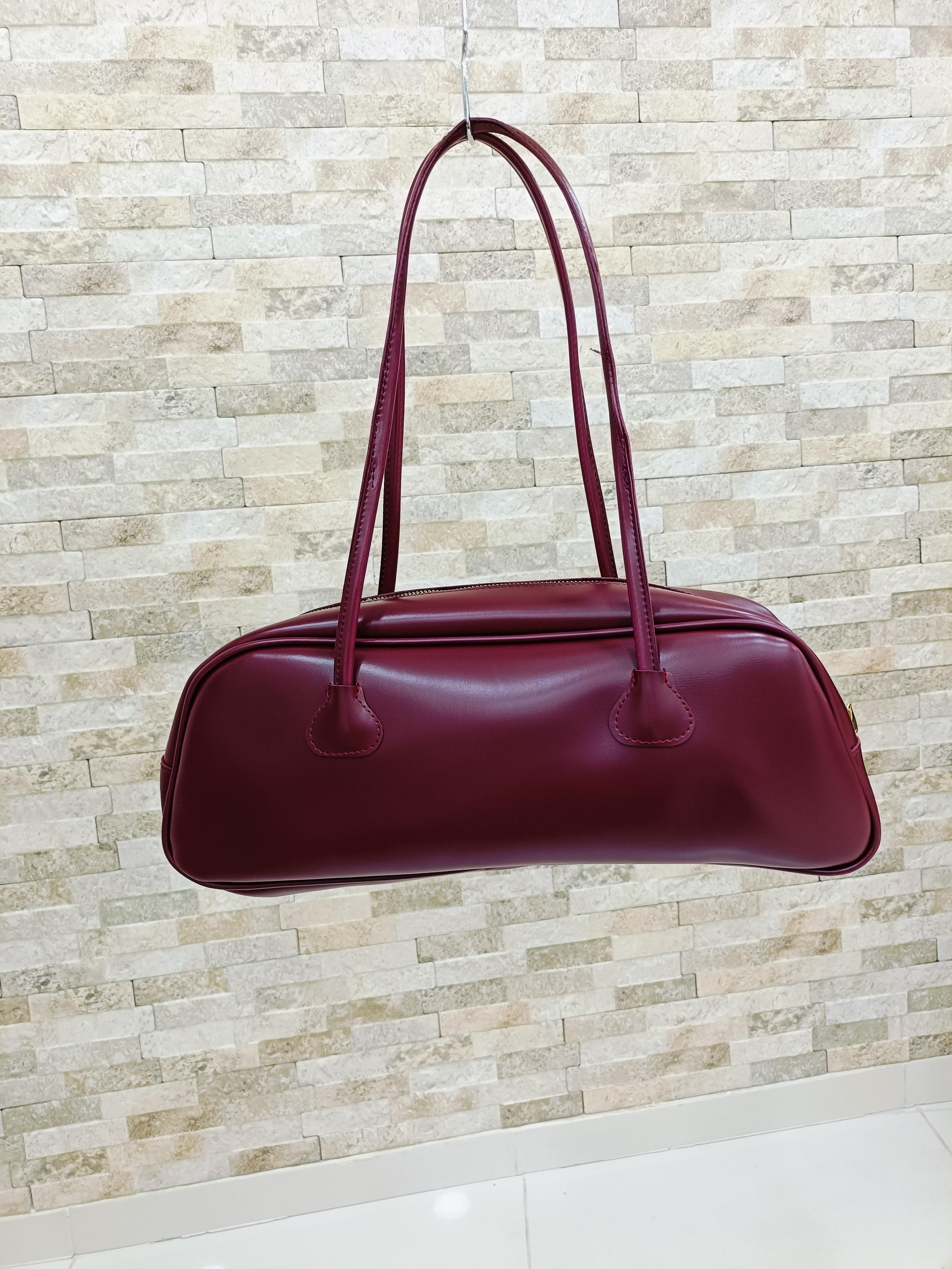 Bohem Bordo Çanta