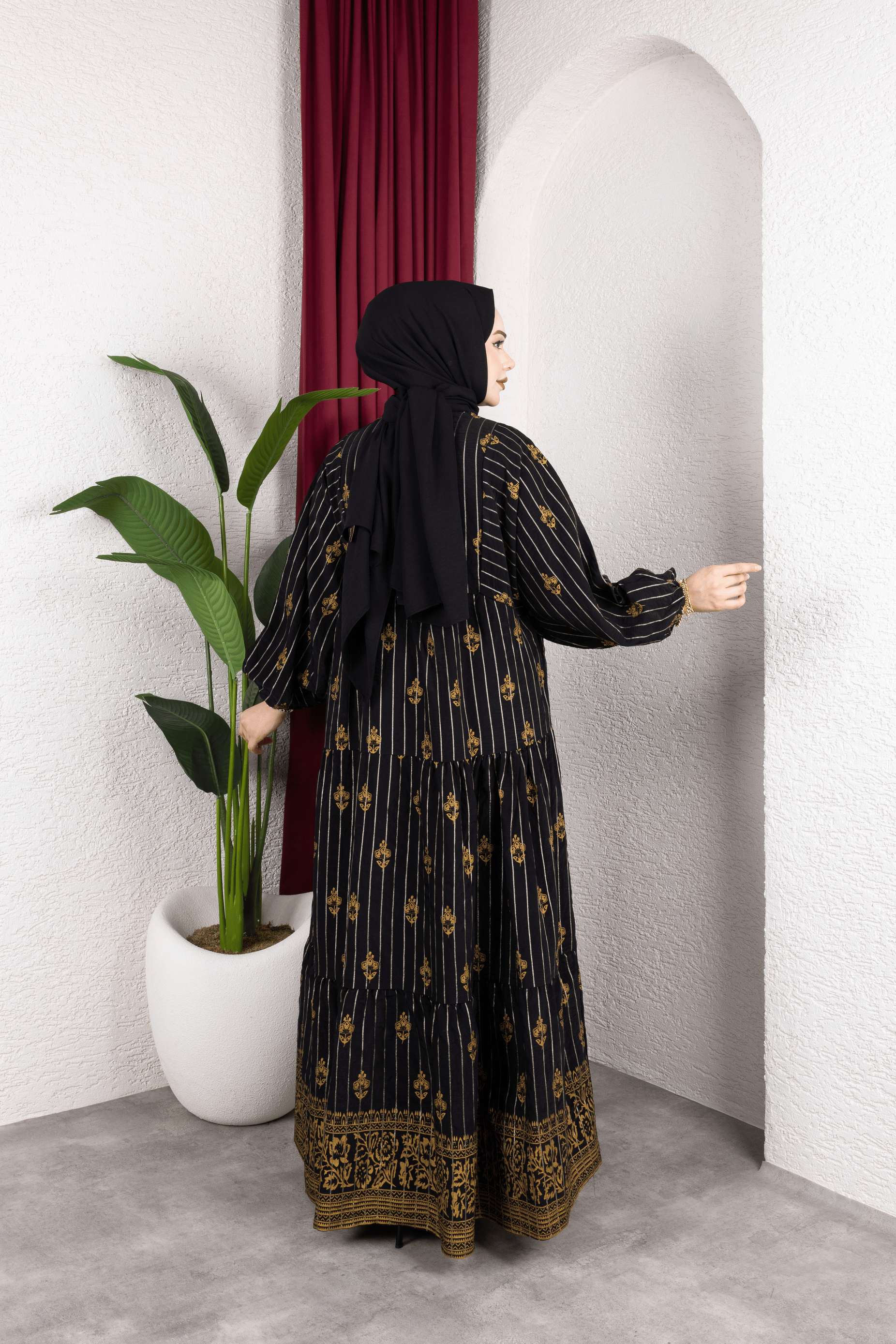 Elbise | Siyah Gold