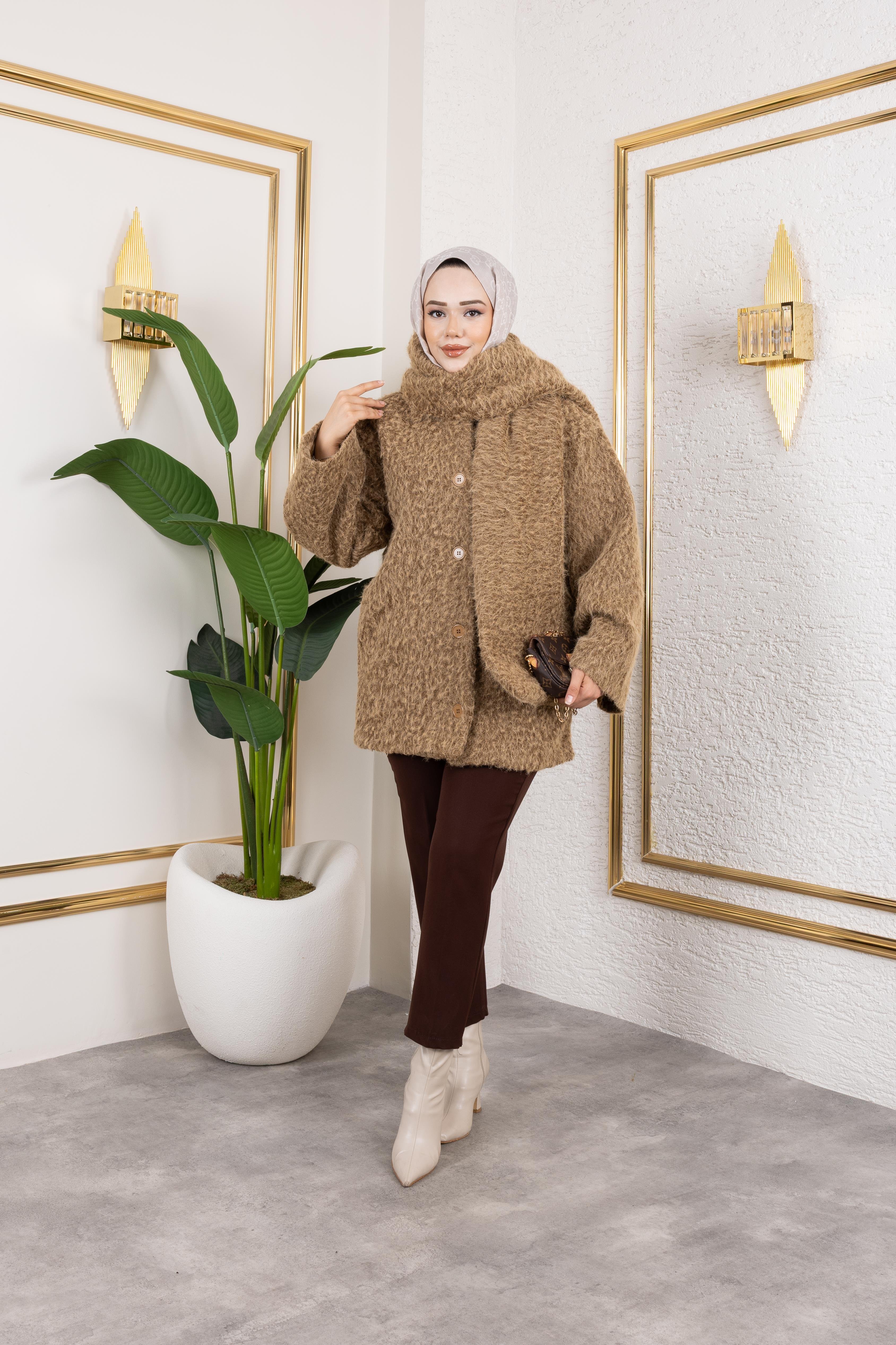 Kahve Atkılı Kaban