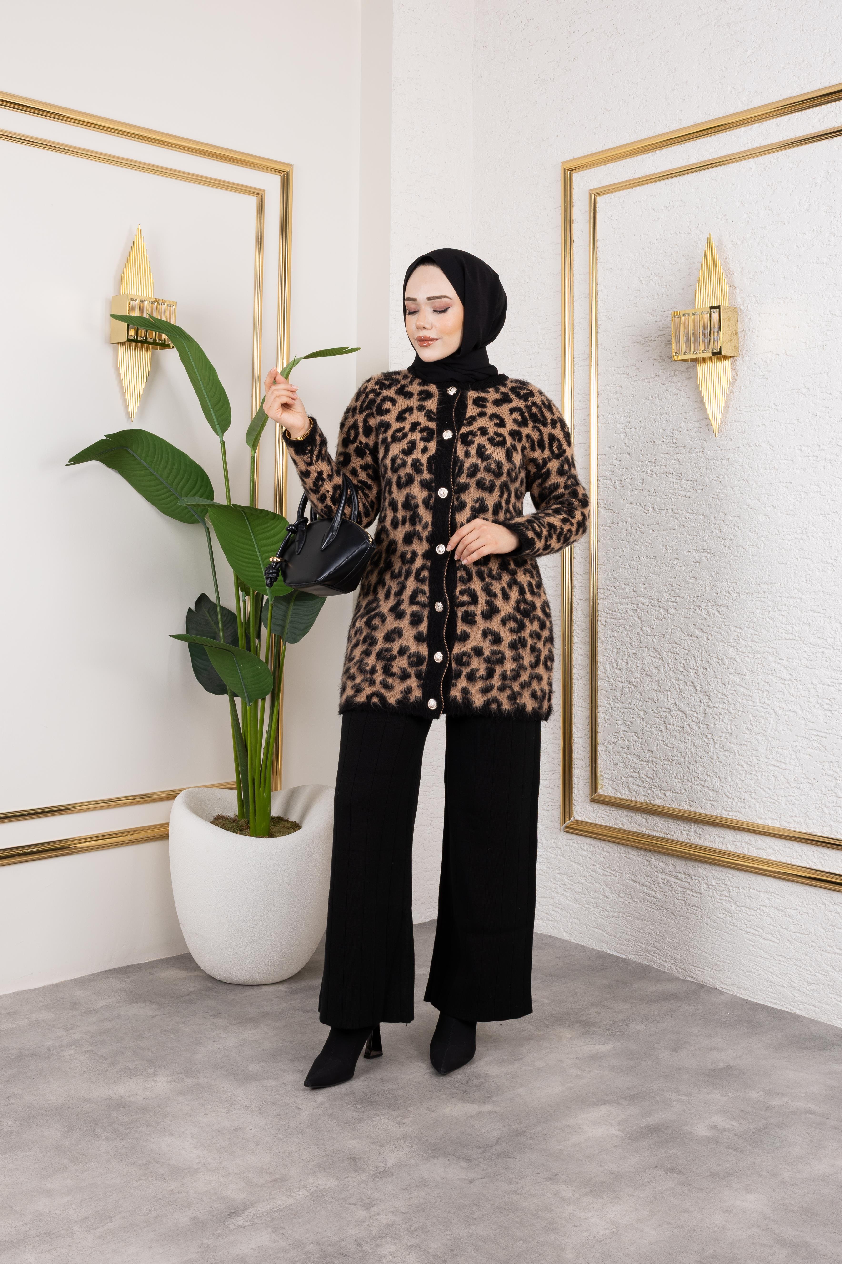 Leopar Hırka 