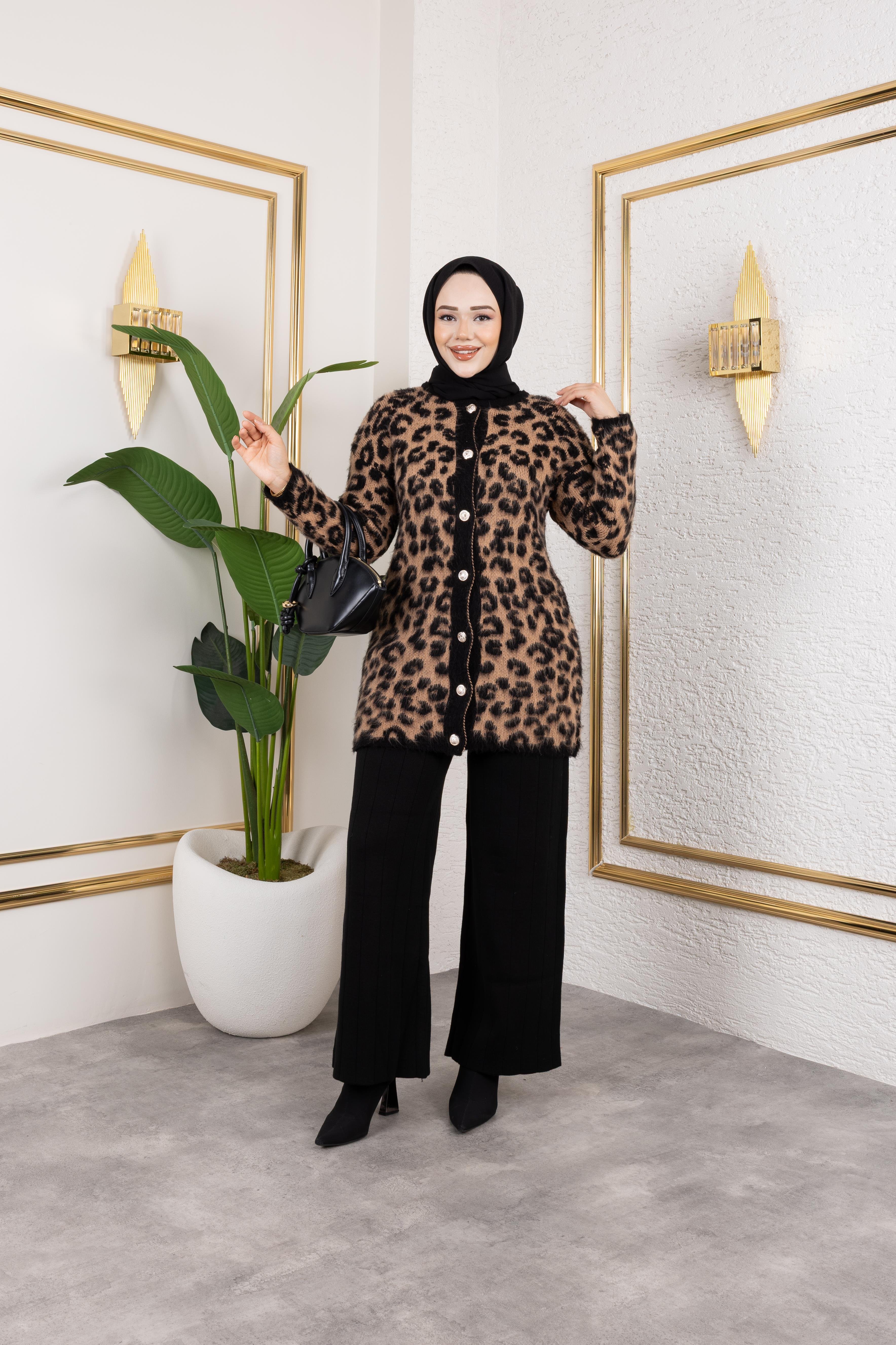 Leopar Hırka 