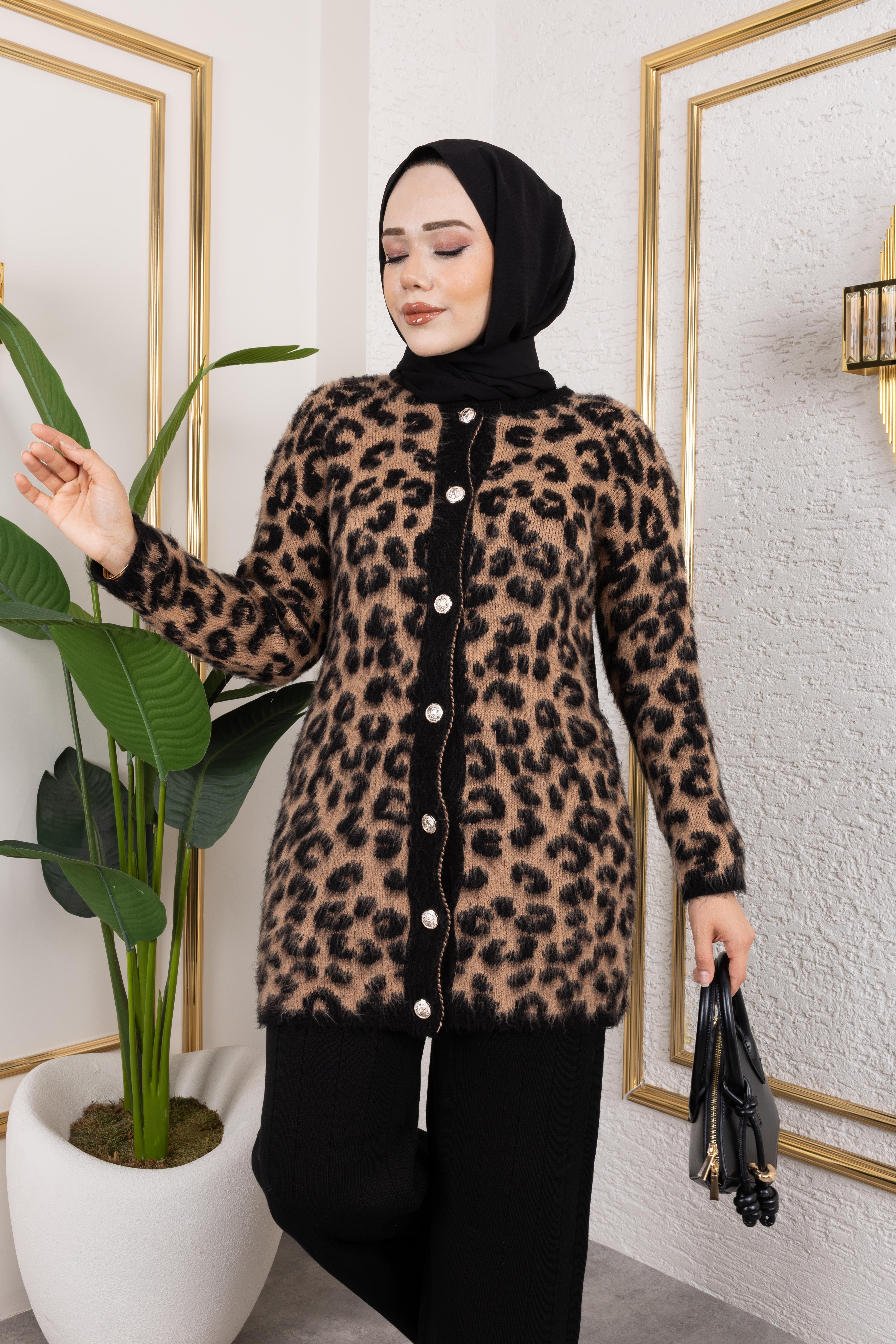 Leopar Hırka 