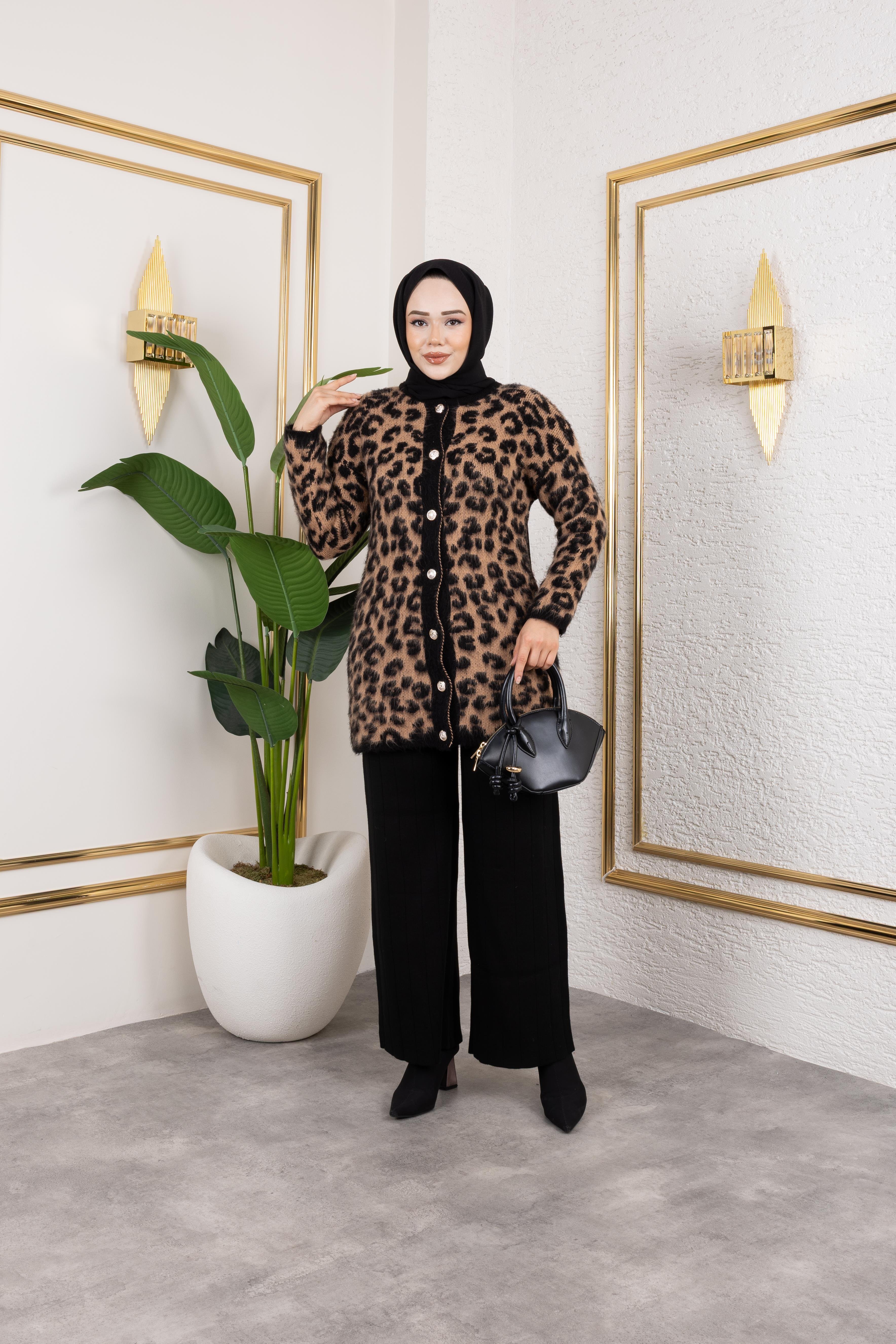 Leopar Hırka 