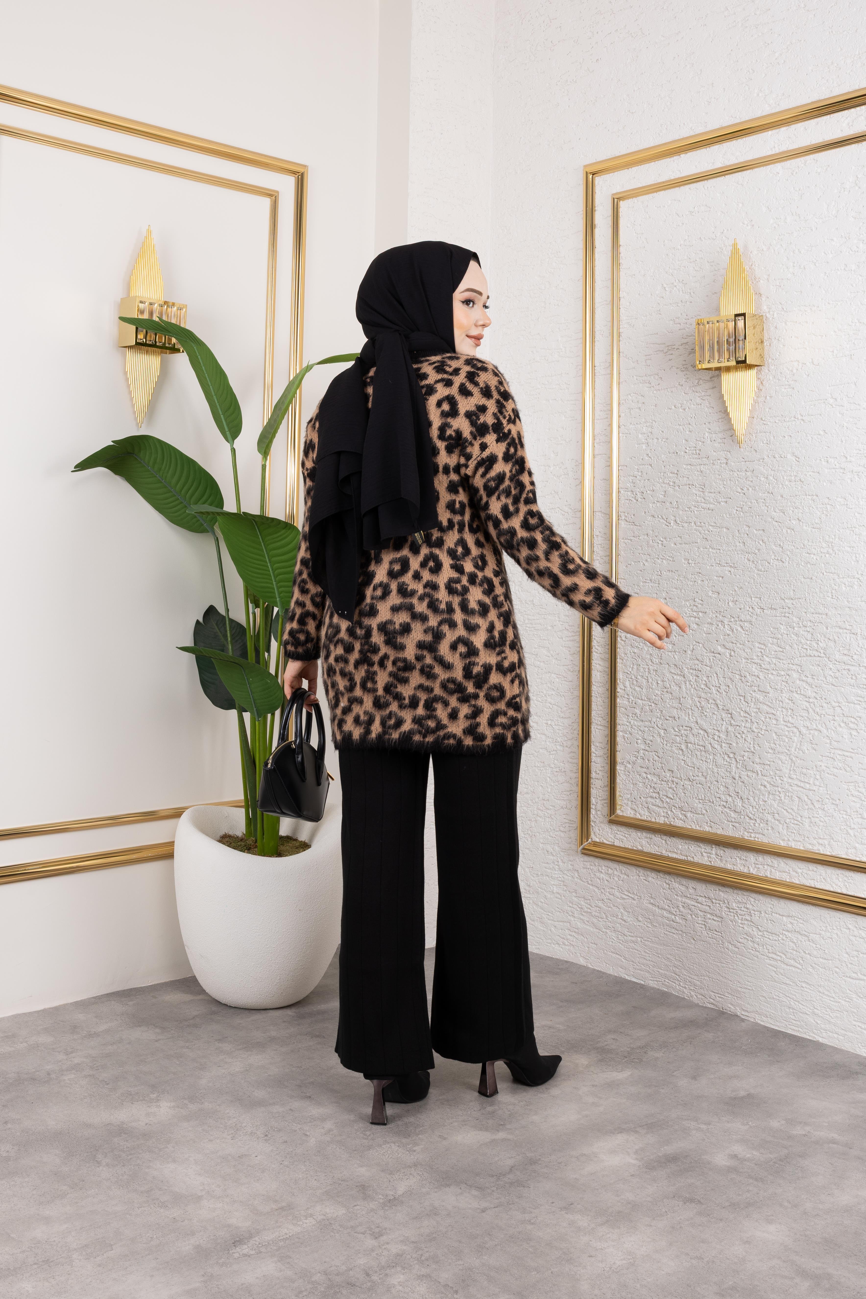 Leopar Hırka 