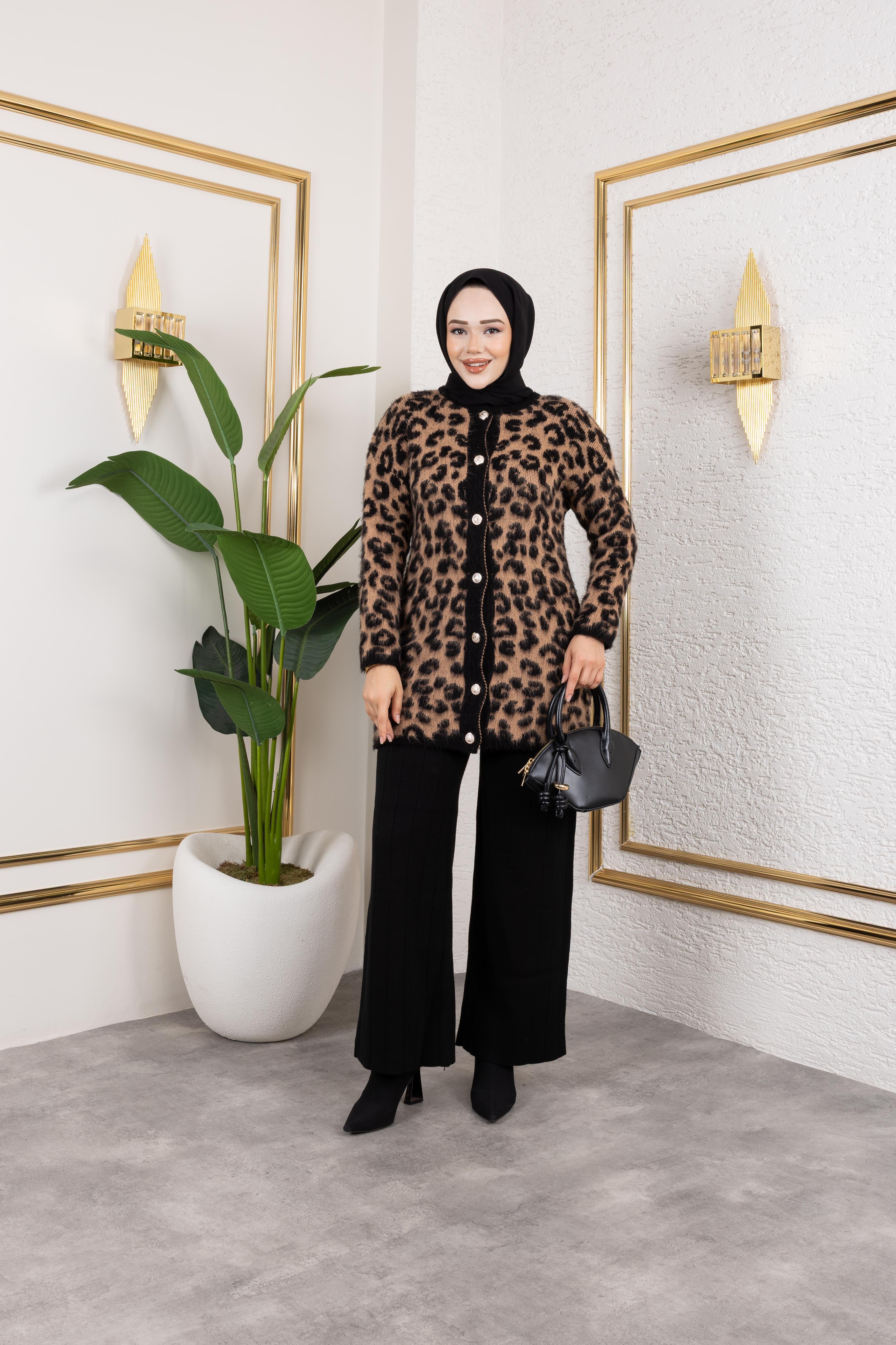 Leopar Hırka 