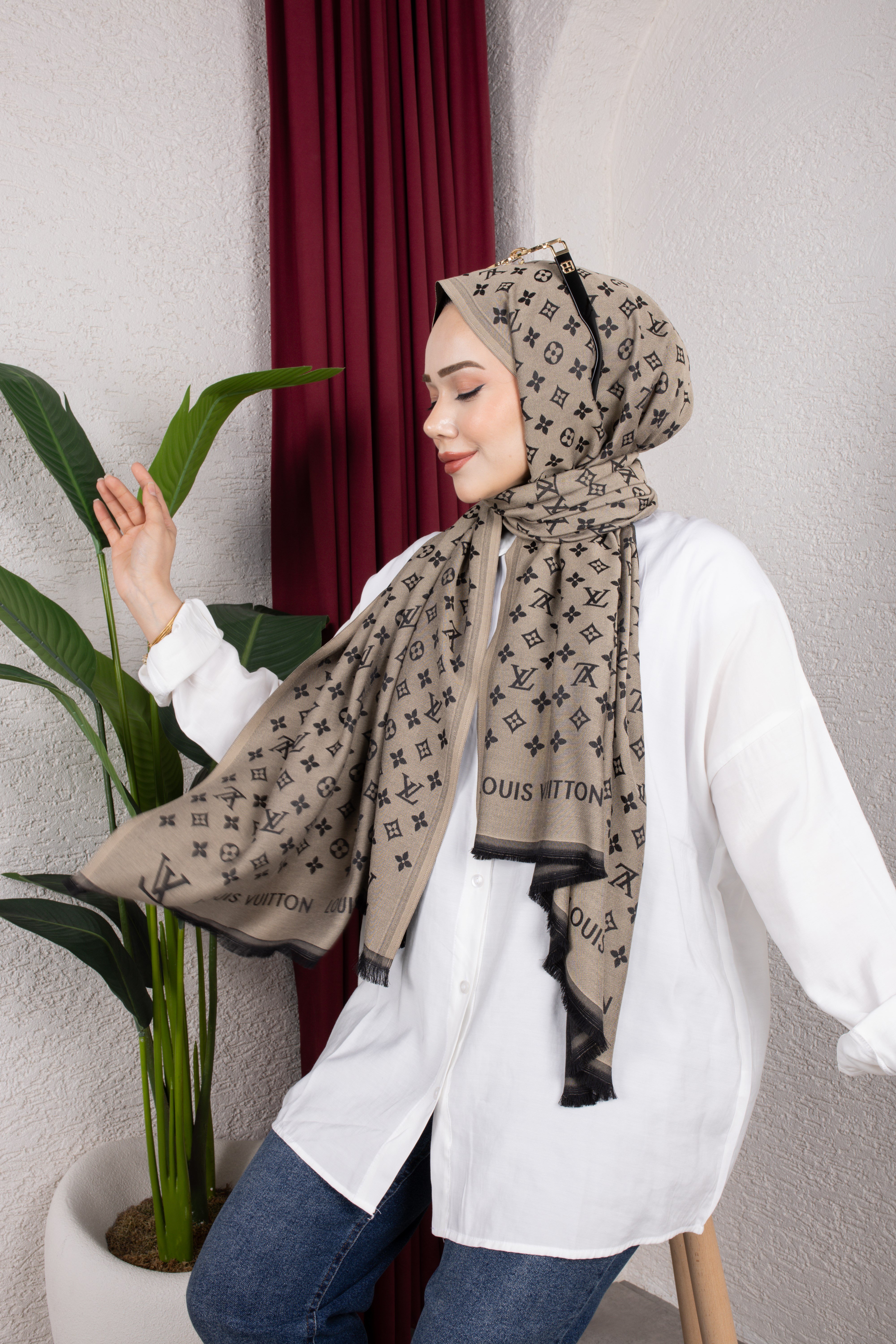 LV Pamuk Şal 03
