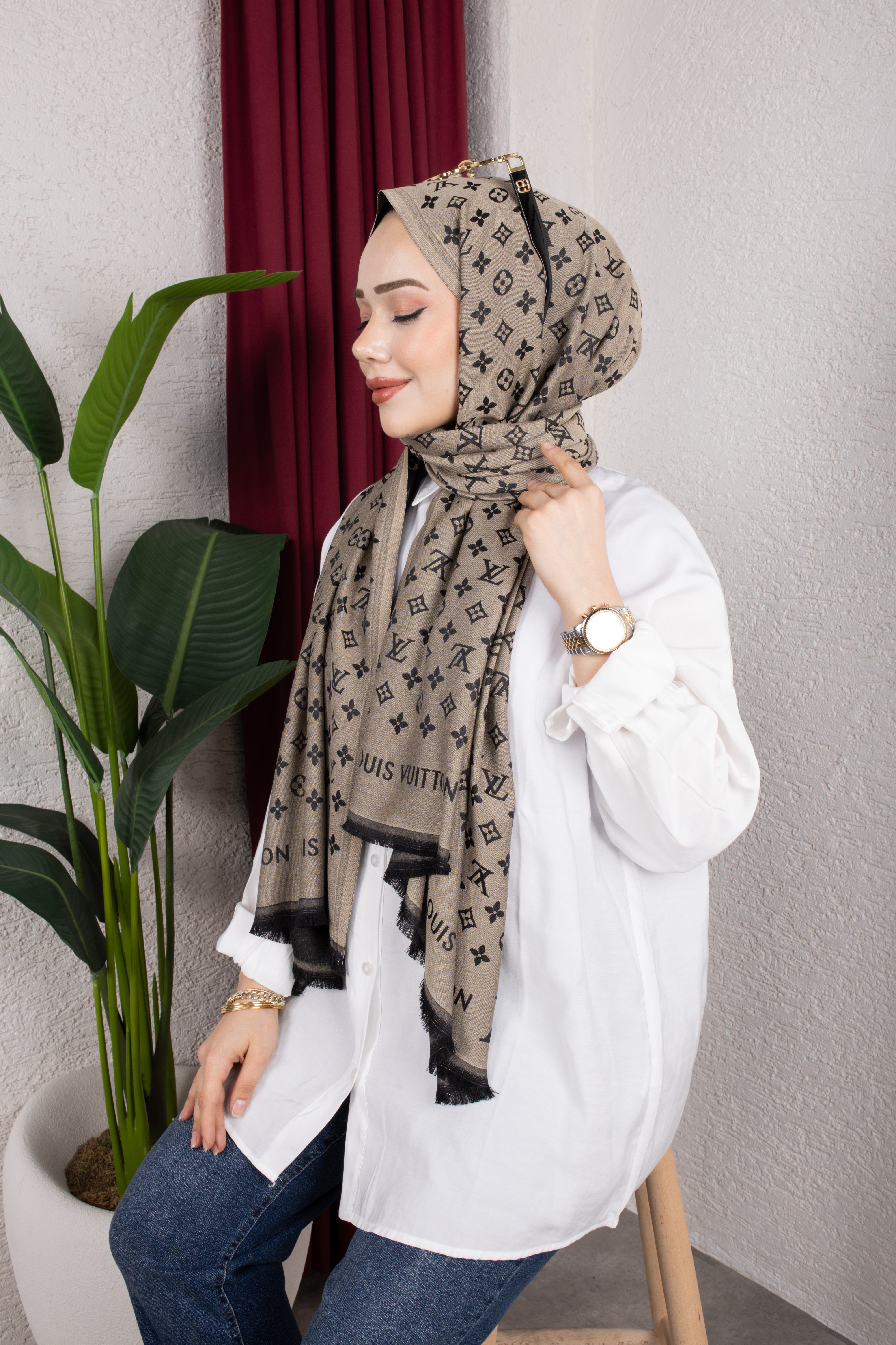 LV Pamuk Şal 03
