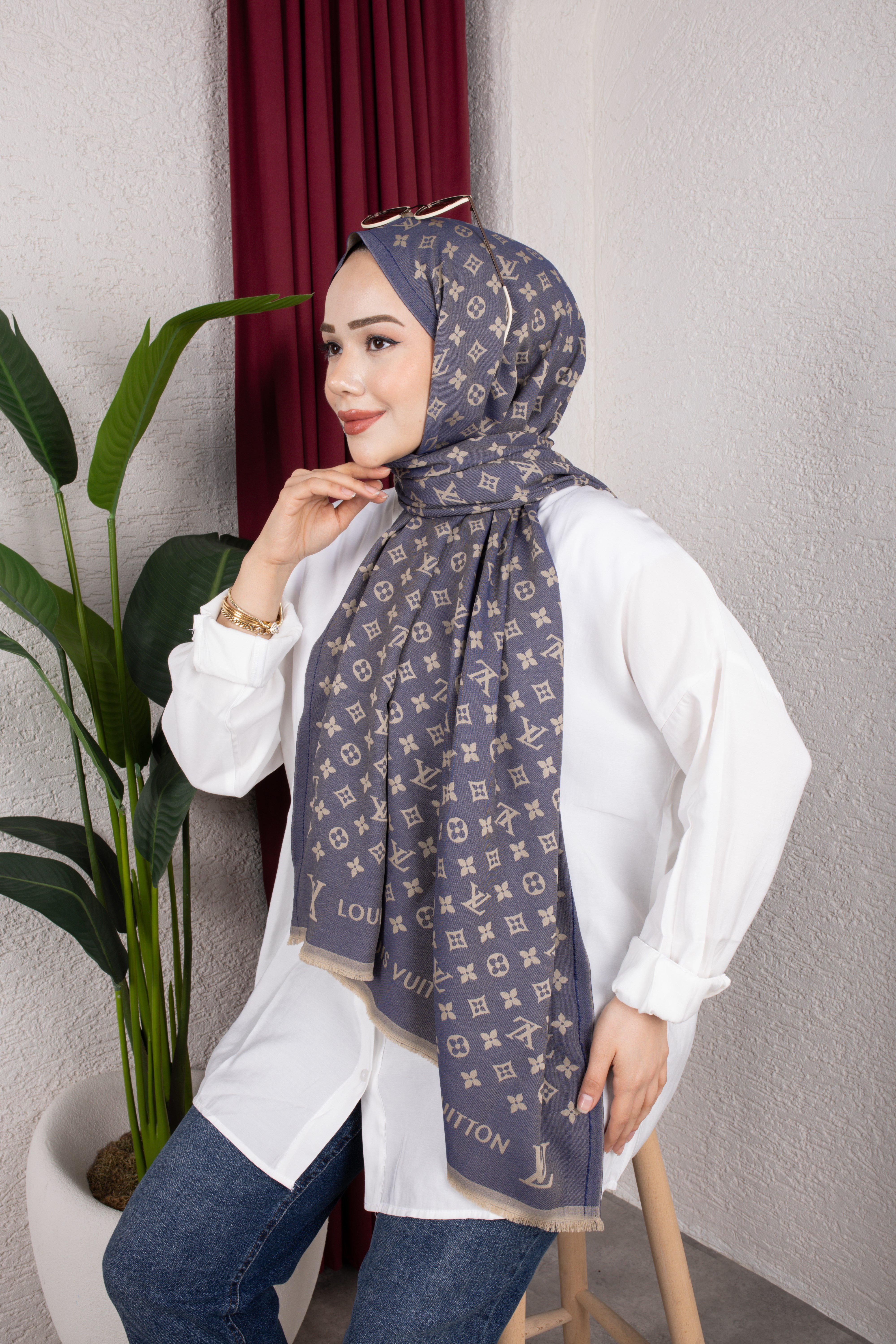 LV Pamuk Şal 06