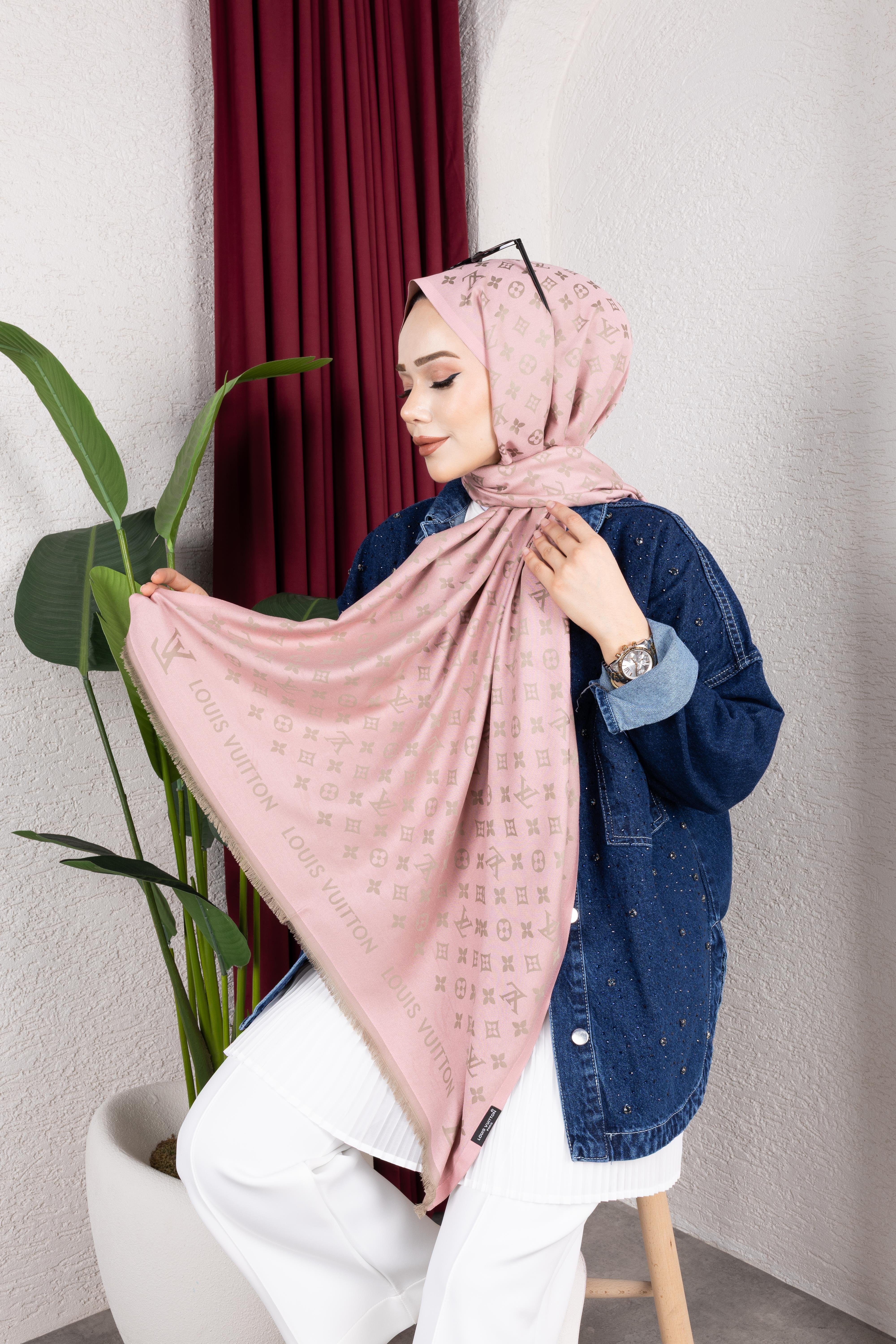LV Pamuk Şal | Pembe