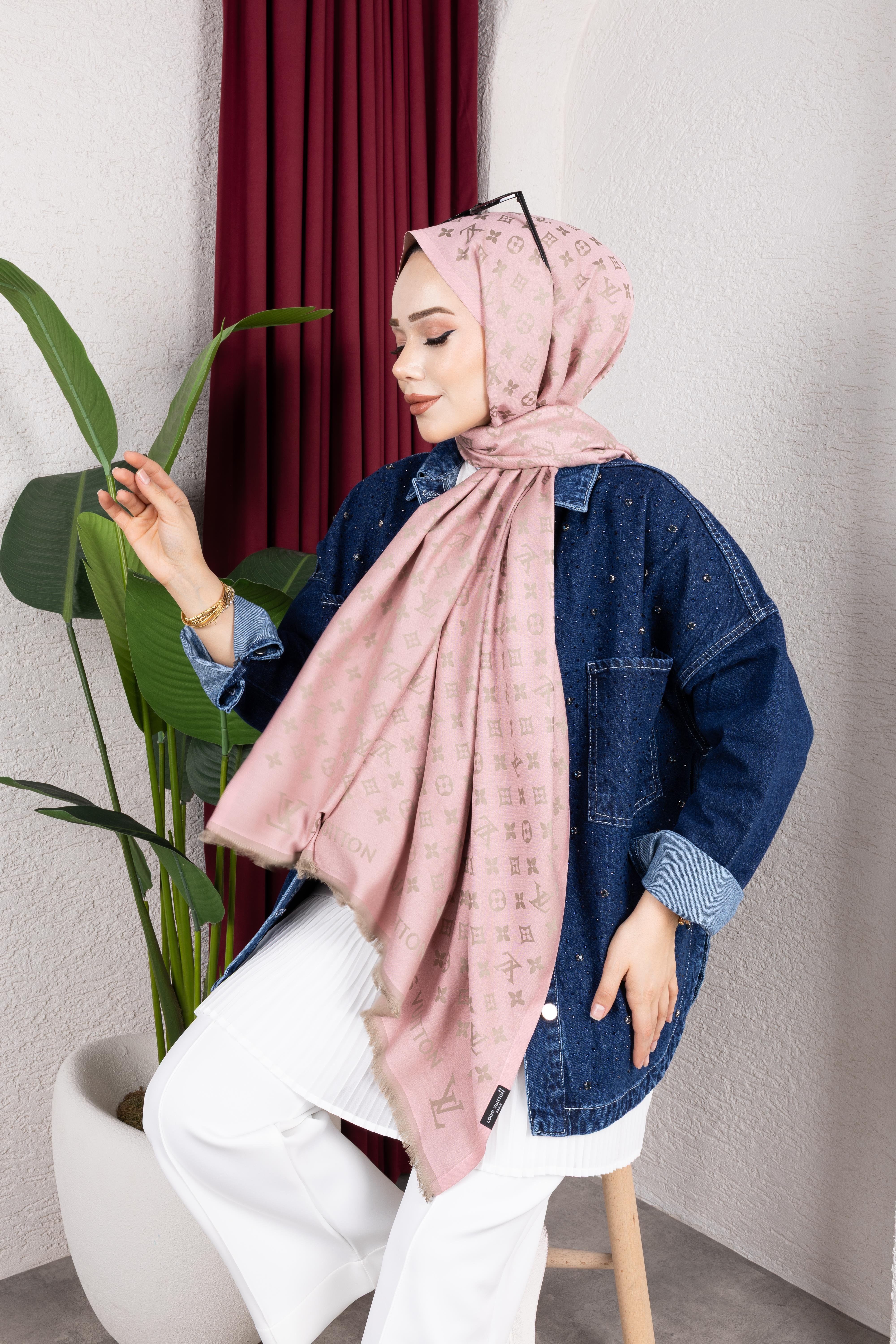 LV Pamuk Şal | Pembe