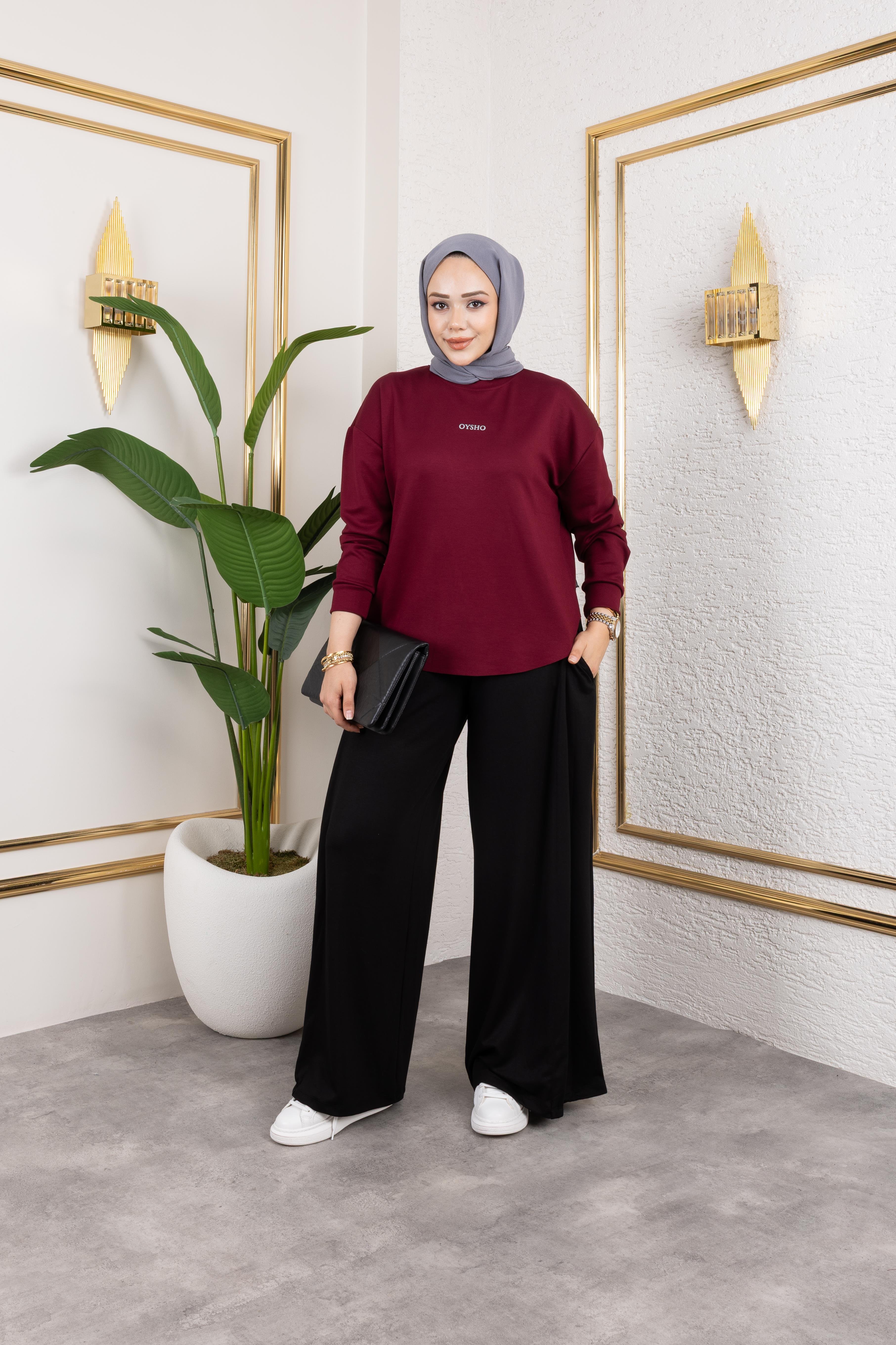 Modal Kumaş Pantolon | Siyah