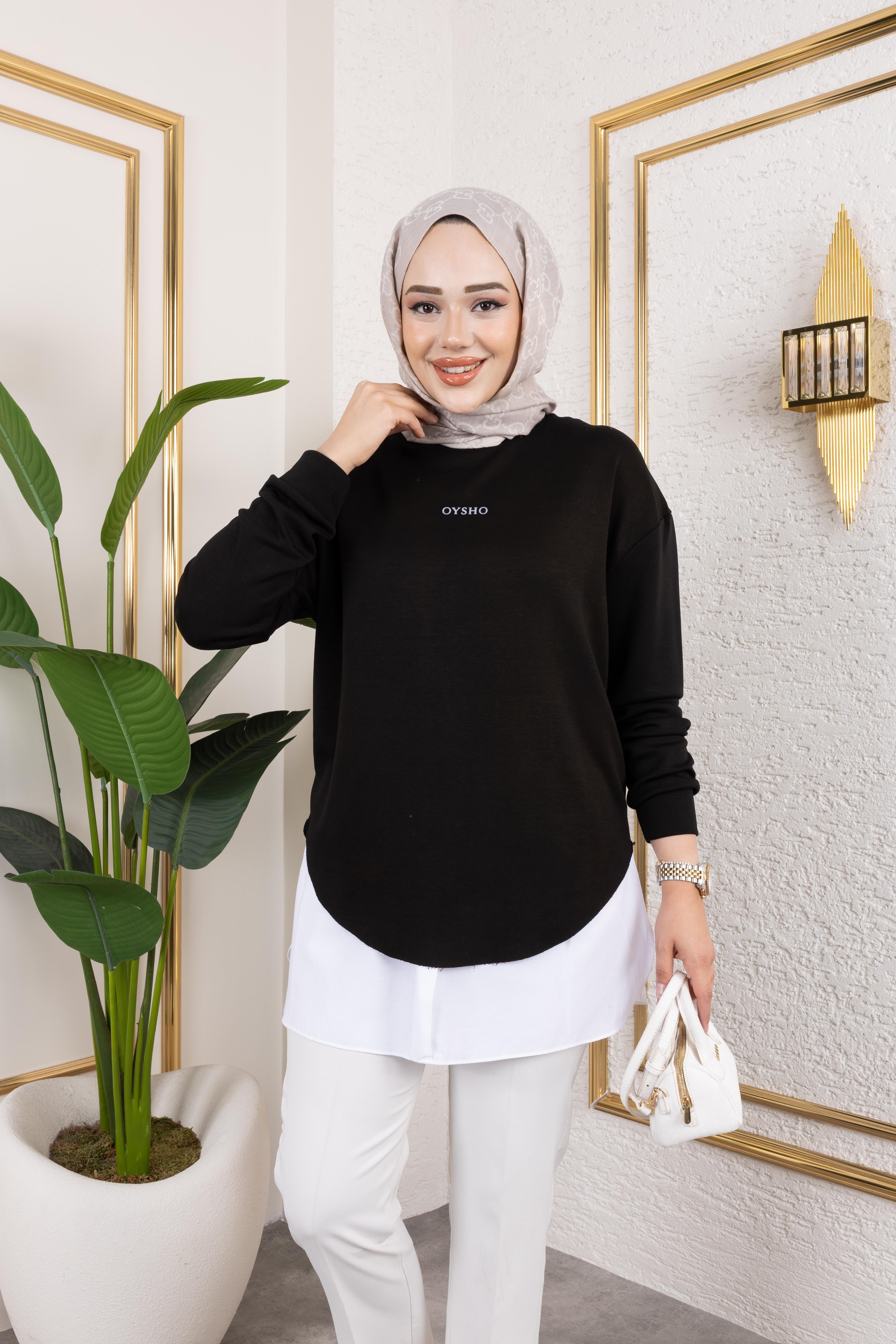 Oysho Sweat Modal Kumaş Siyah