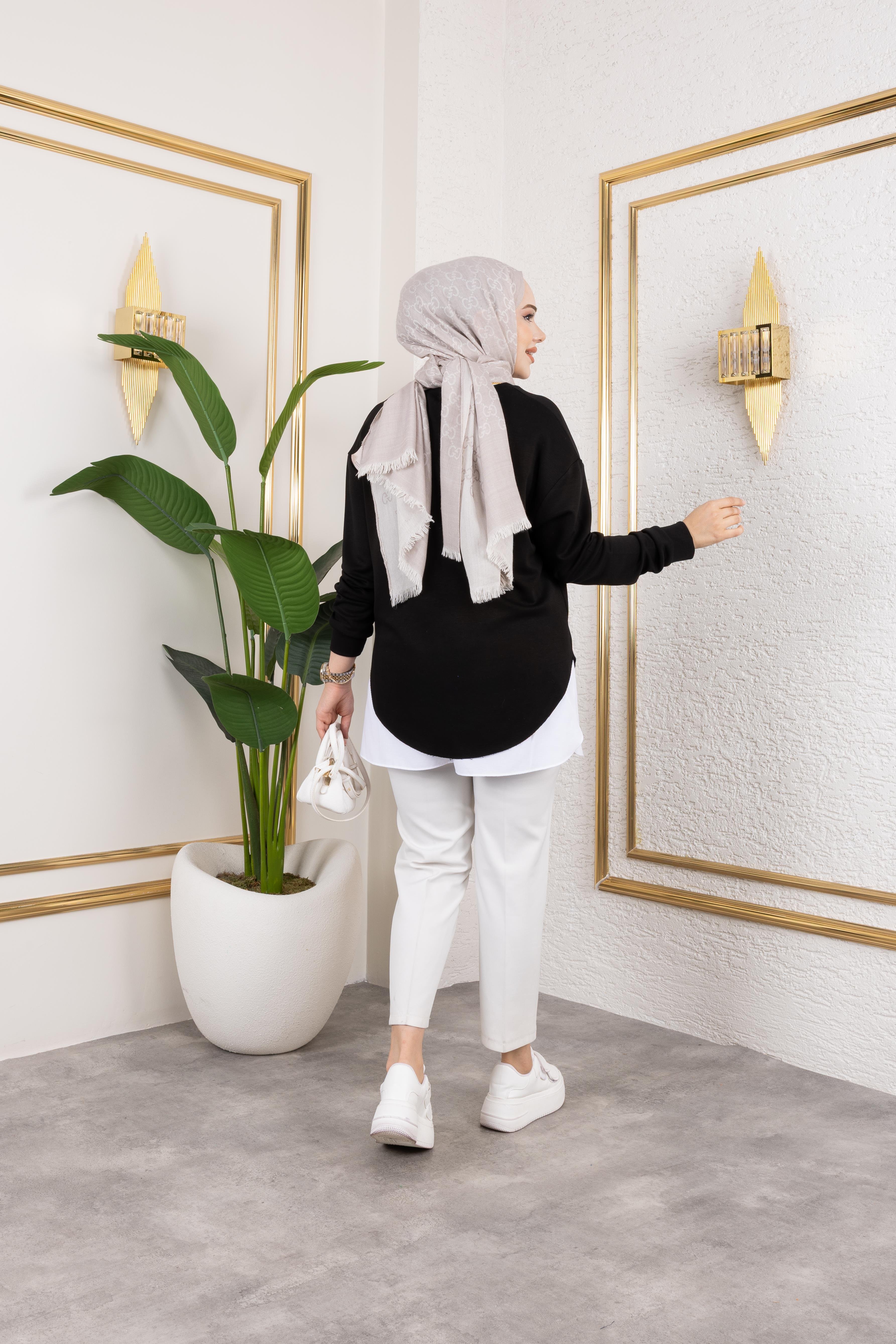 Oysho Sweat Modal Kumaş Siyah