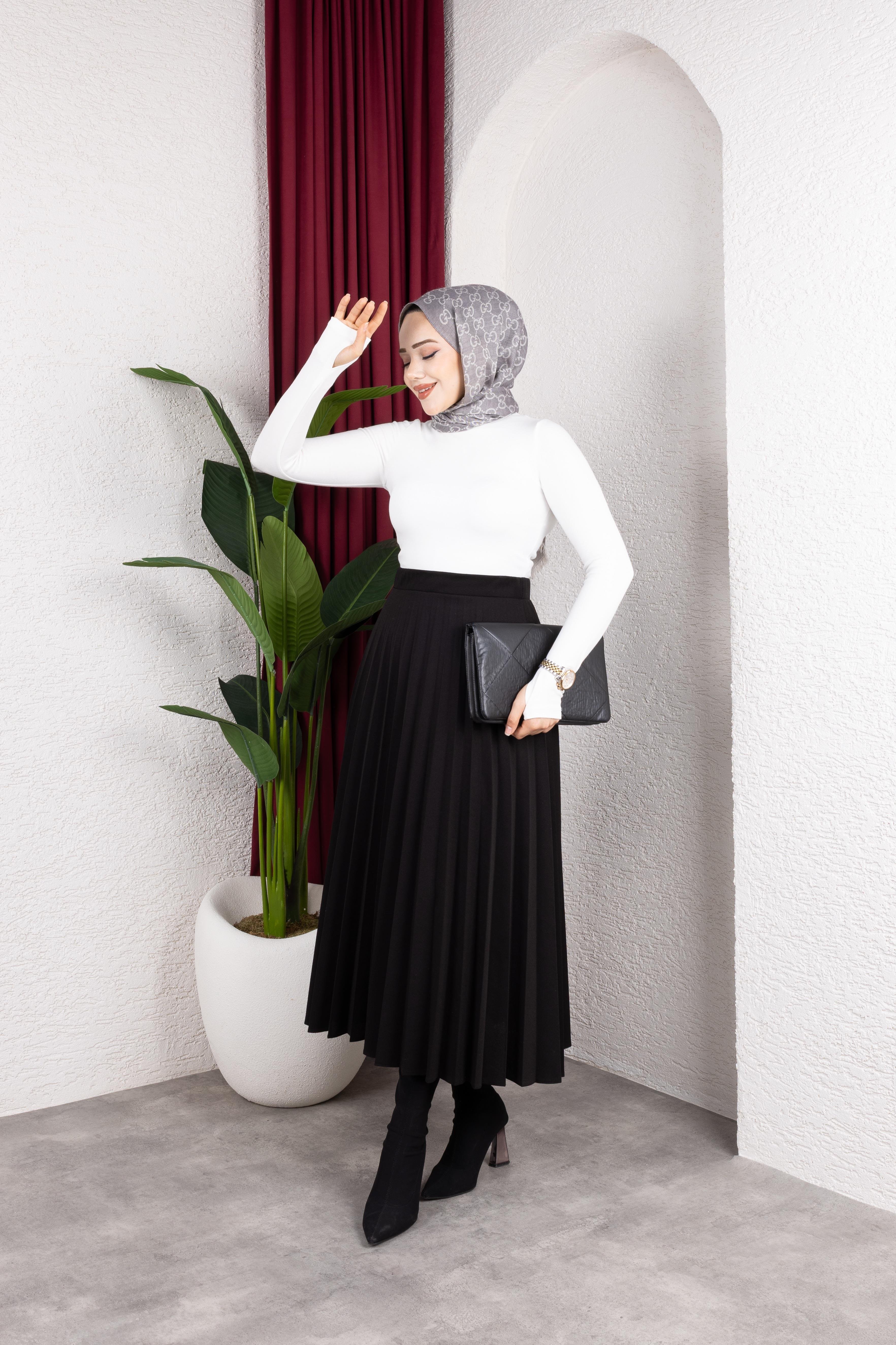 Parmak Geçmeli Body | Beyaz