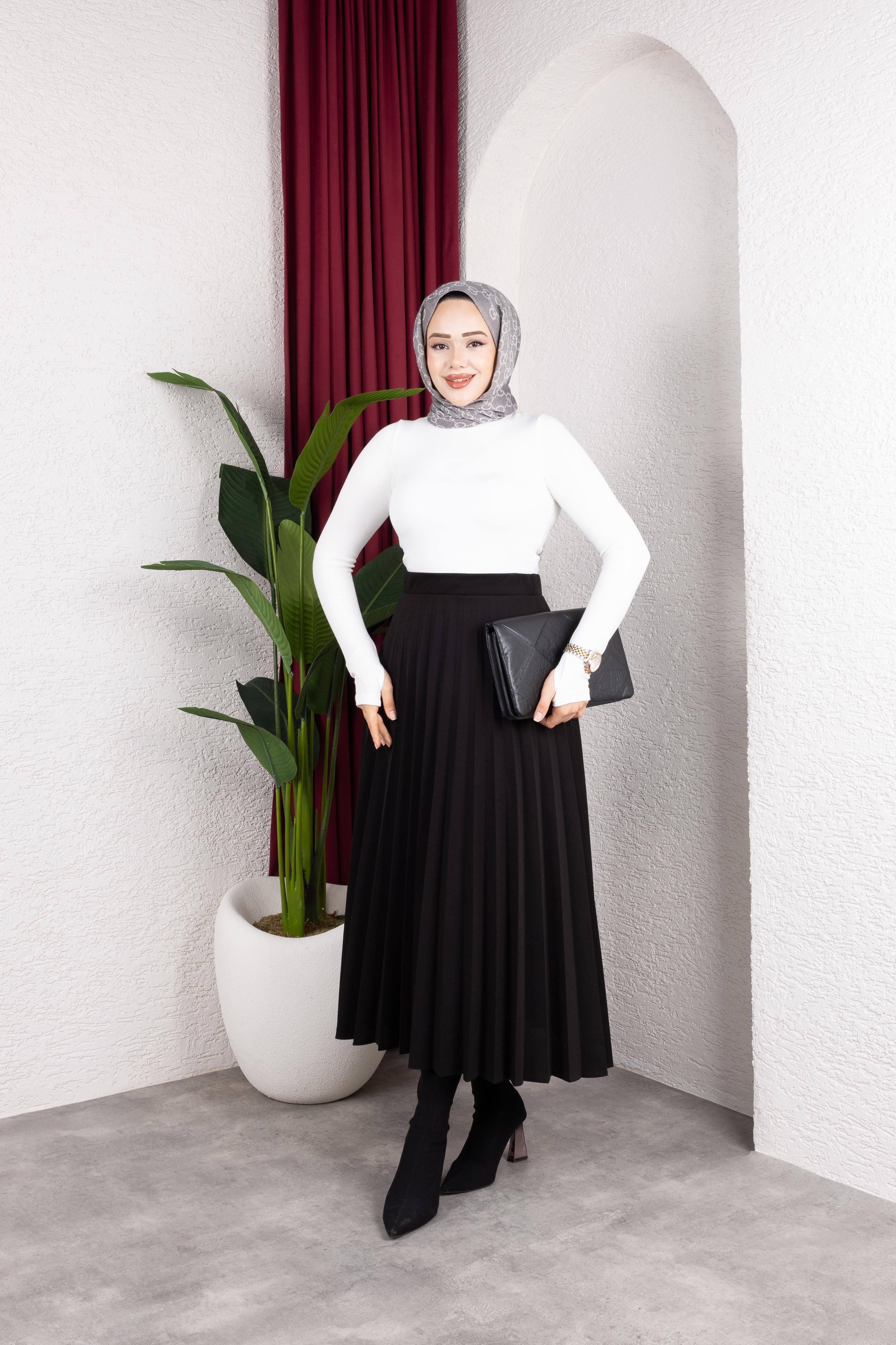 Parmak Geçmeli Body | Beyaz