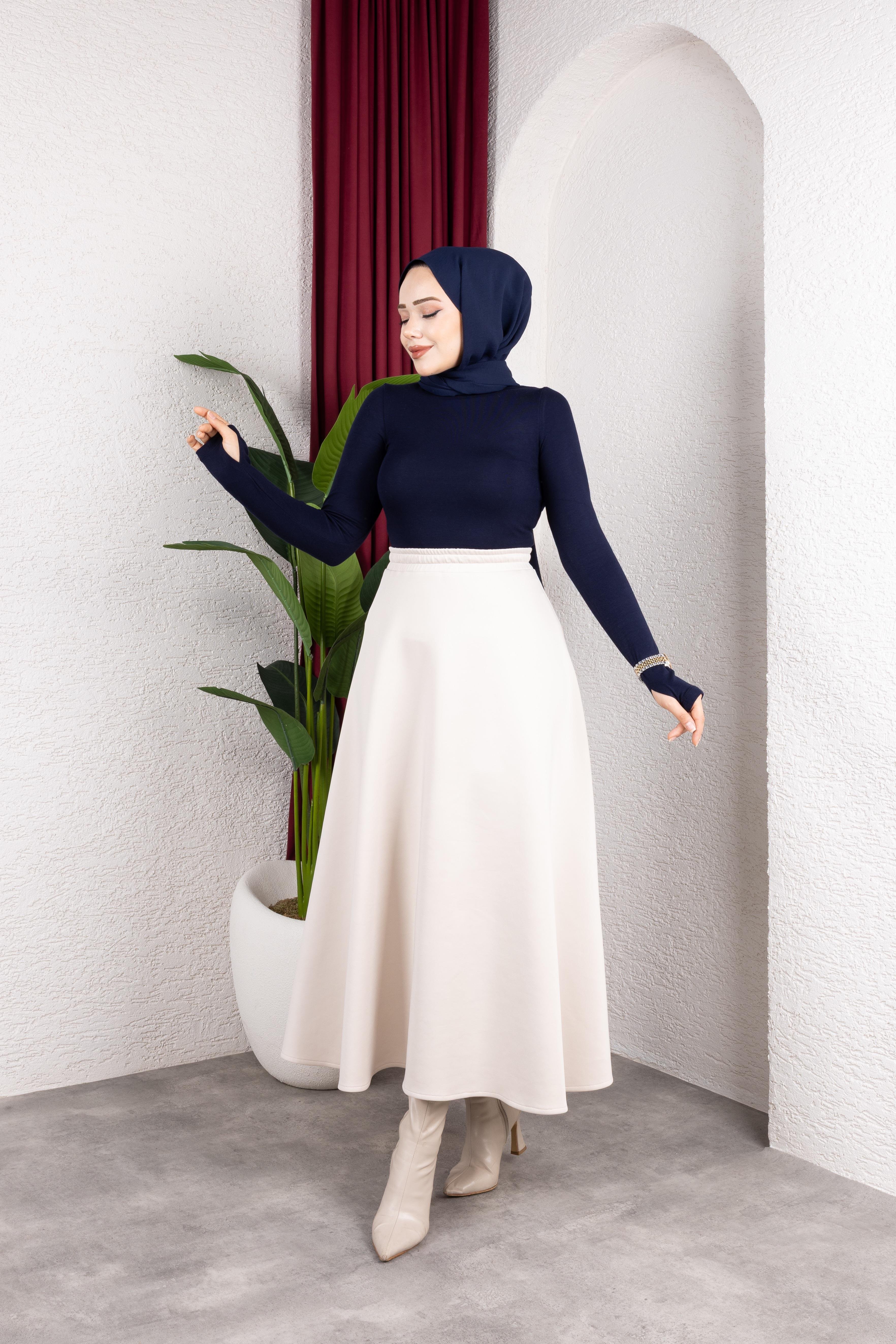 Parmak Geçmeli Body | Lacivert