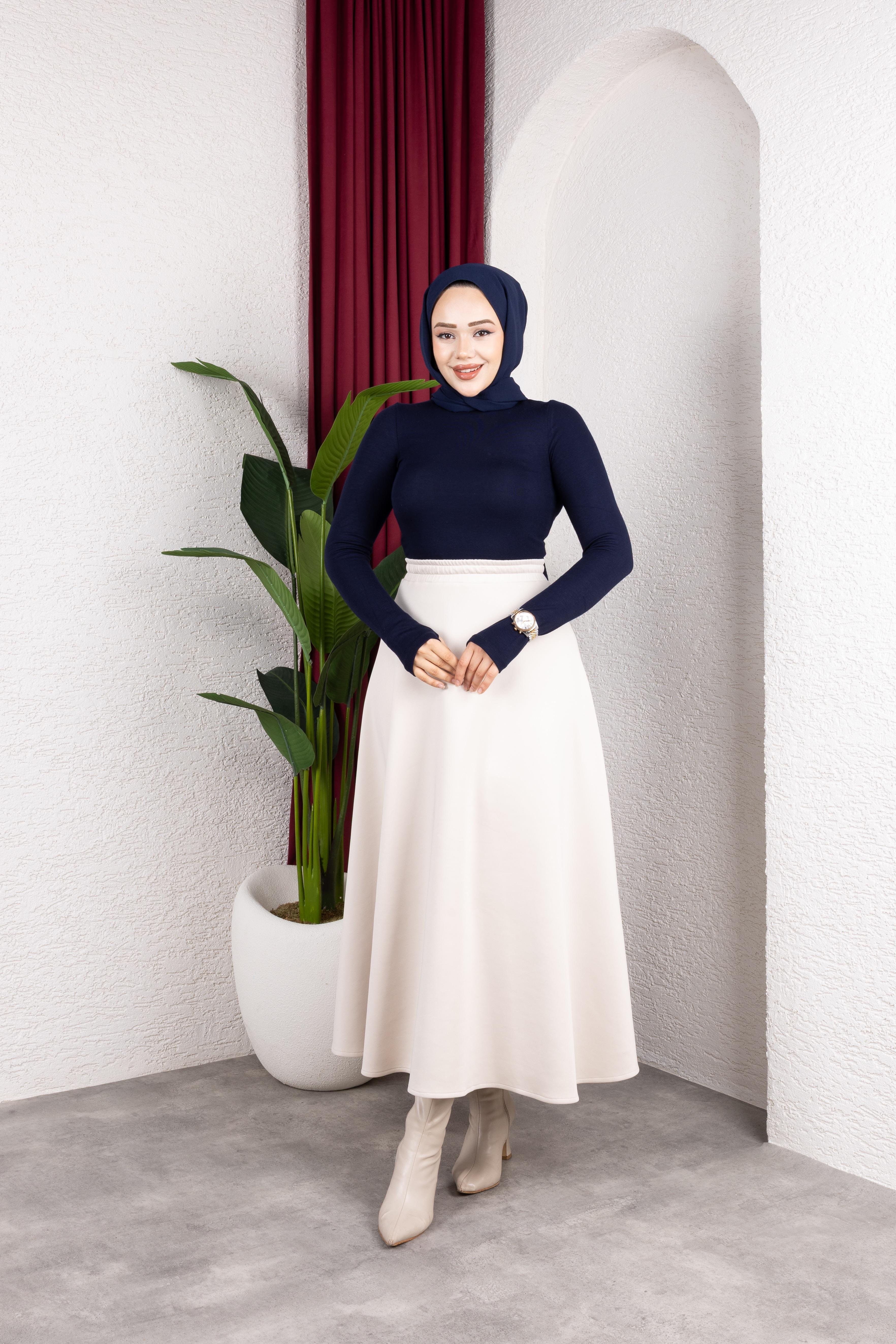 Parmak Geçmeli Body | Lacivert
