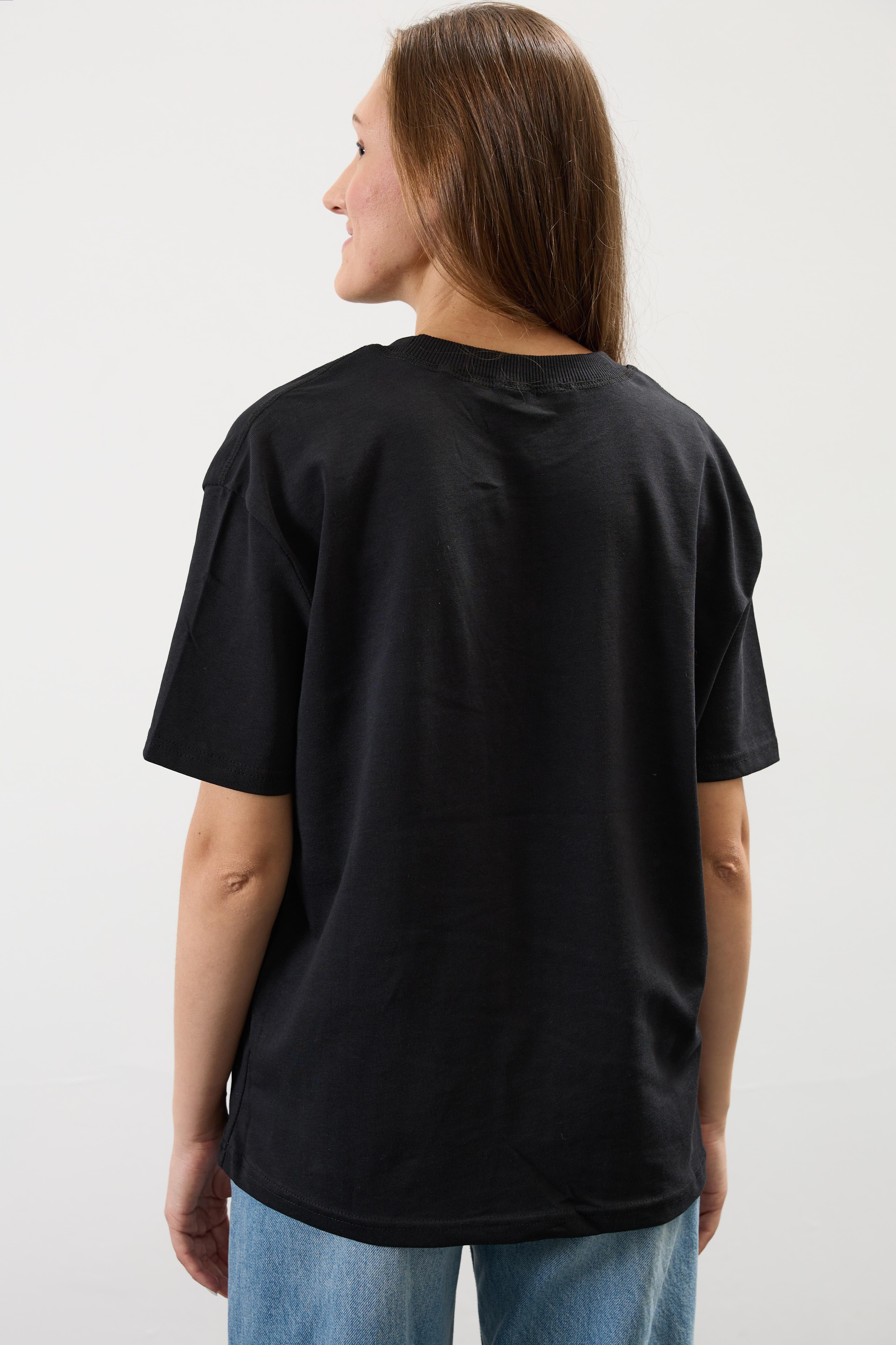 Snow Siyah T-Shirt