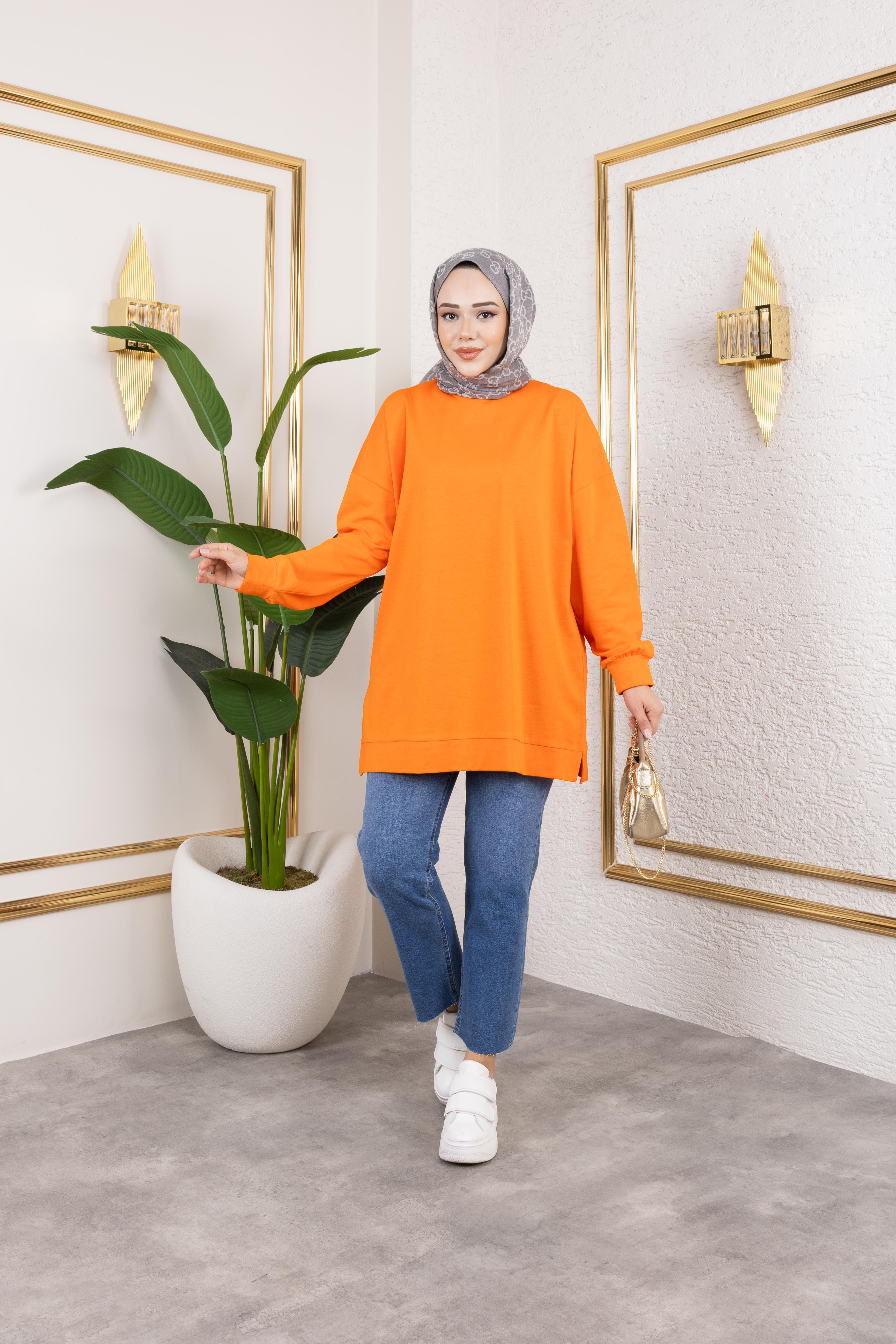 Turuncu Sweat