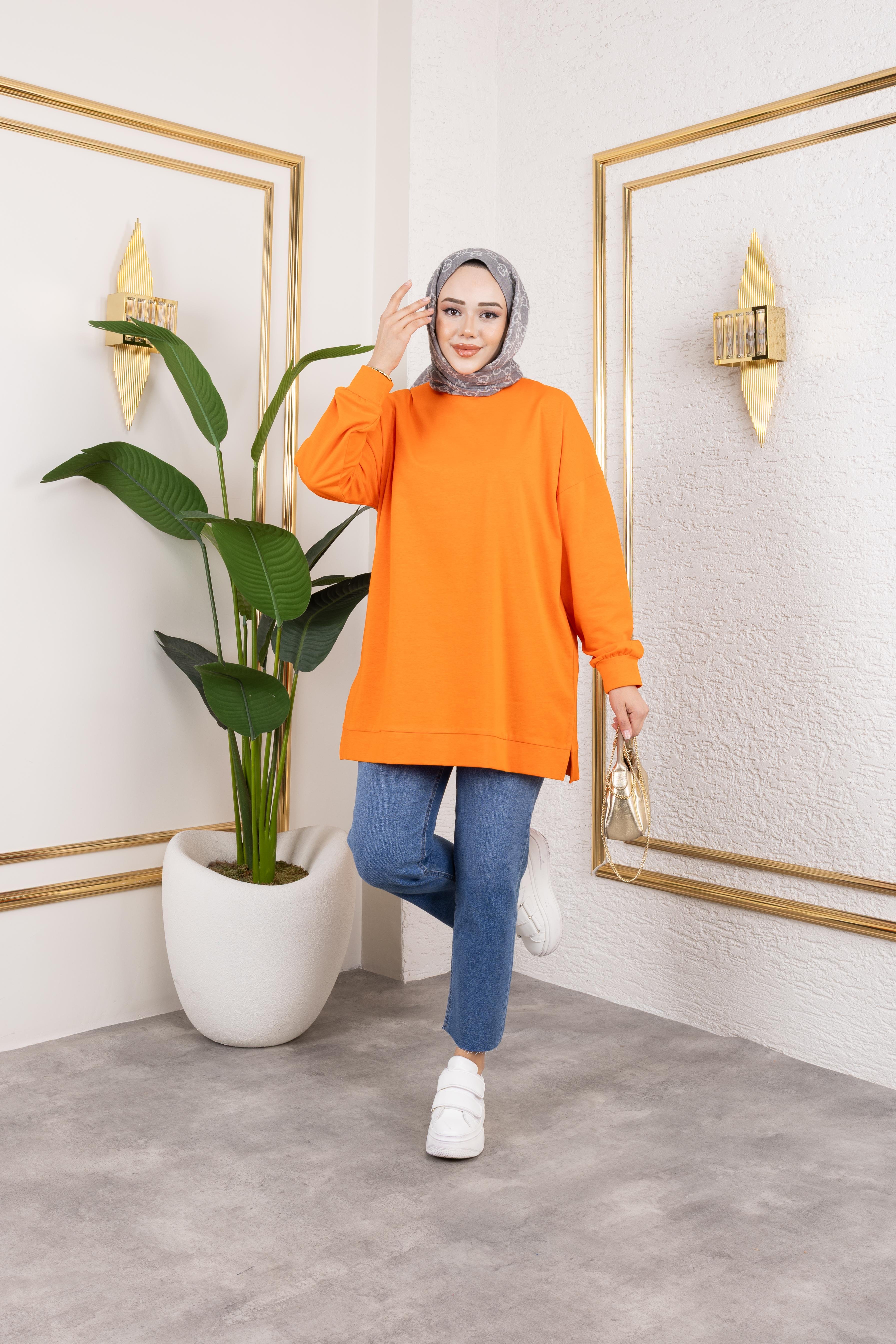 Turuncu Sweat