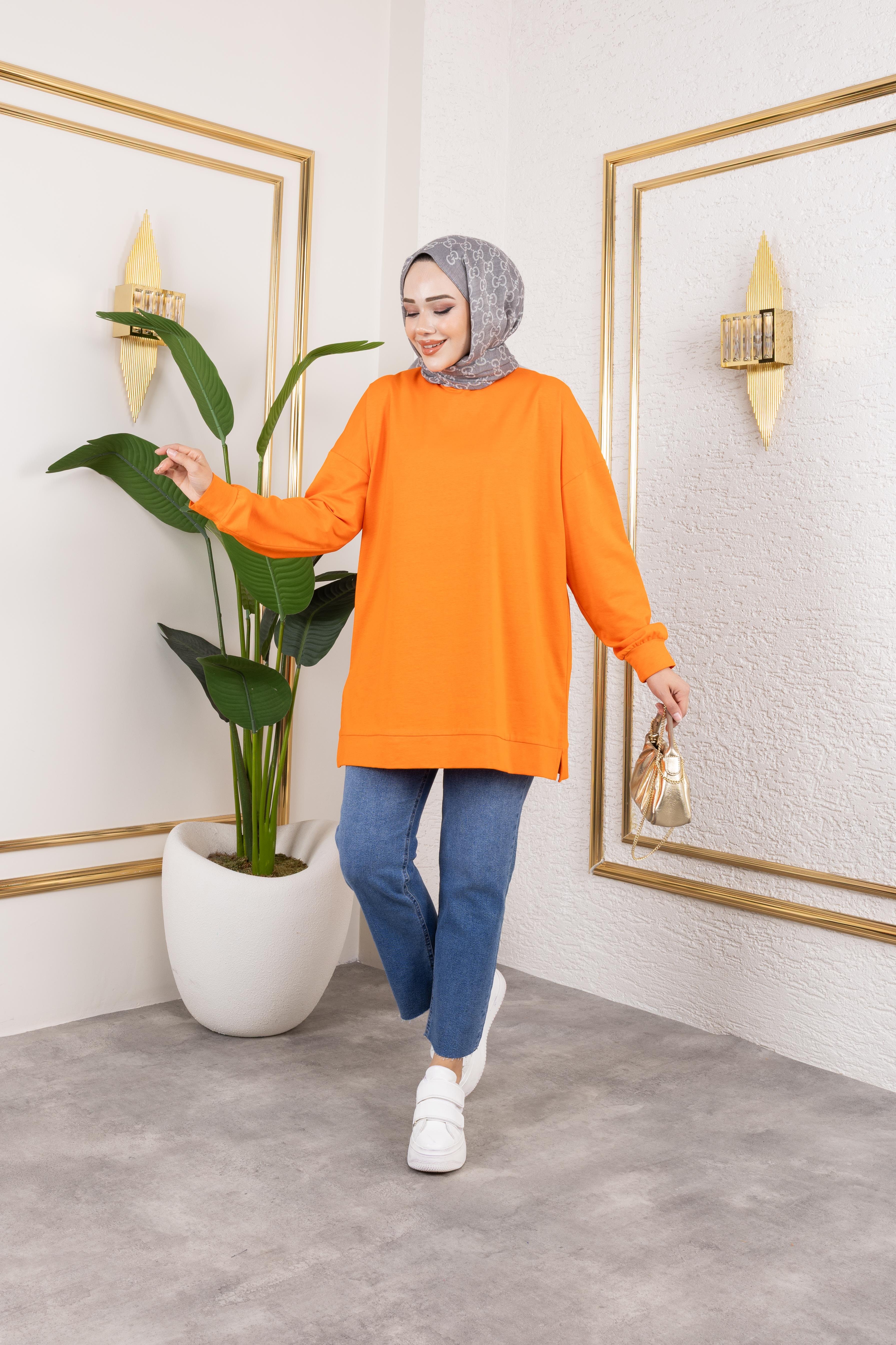 Turuncu Sweat