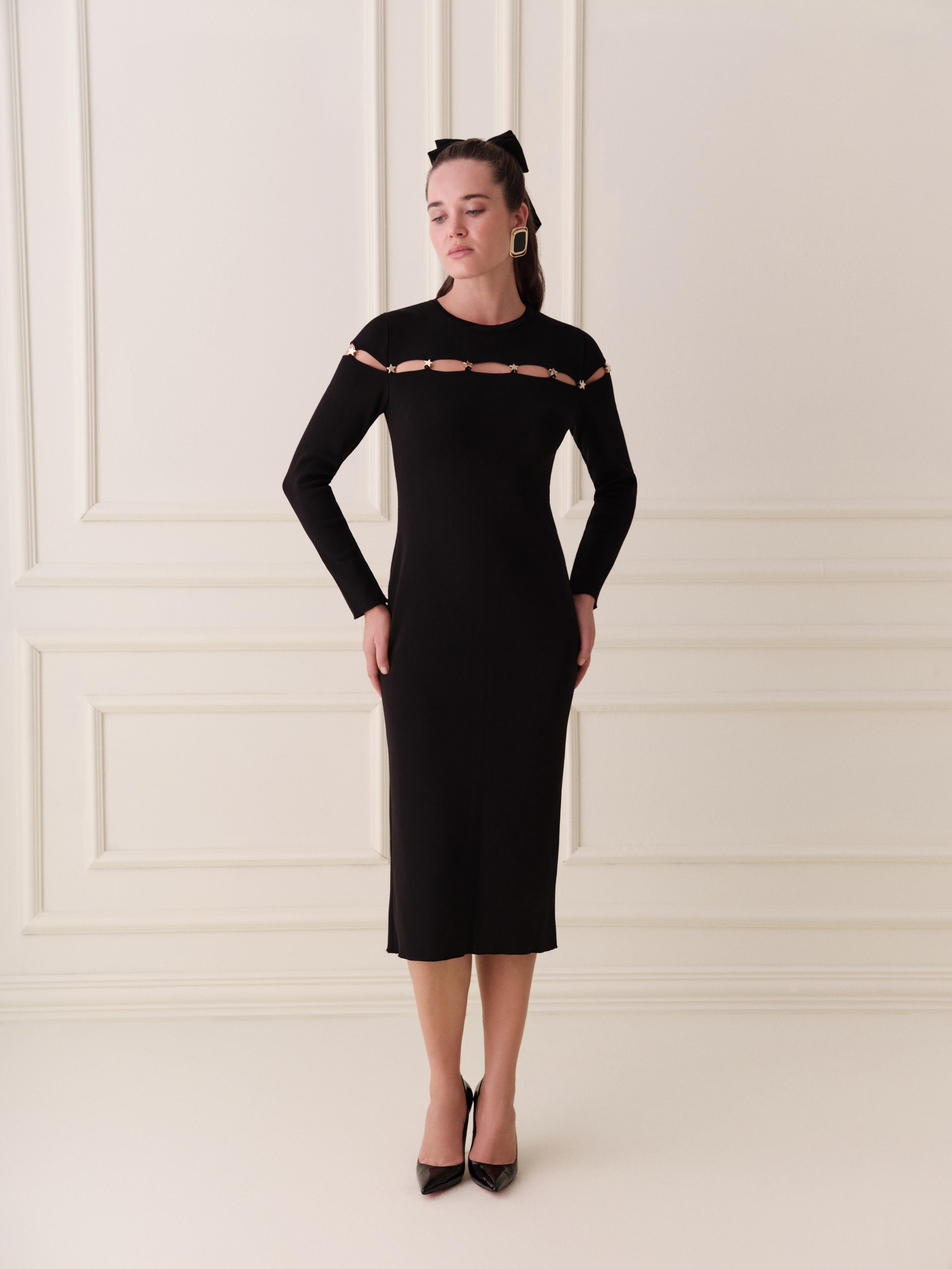 Stellar Triko Elbise