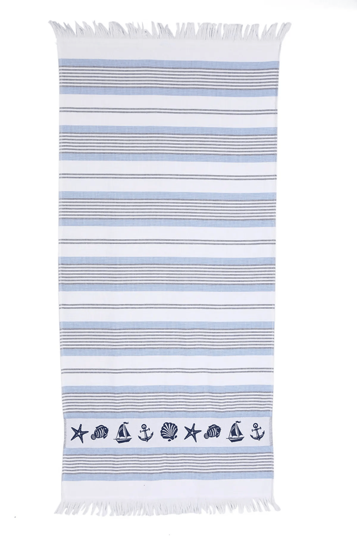 Özdilek Model 70x150 Cm Peştamal Mavi Plaj Havlusu