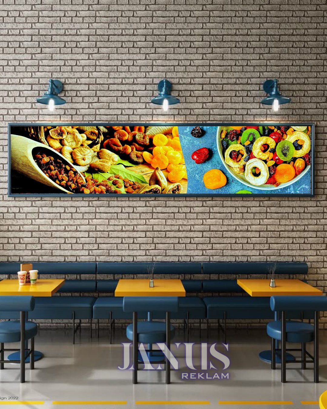 Lightbox - 5cm Profil İç Mekan - Uzun kenar ölçüsü 300 cm üzeri