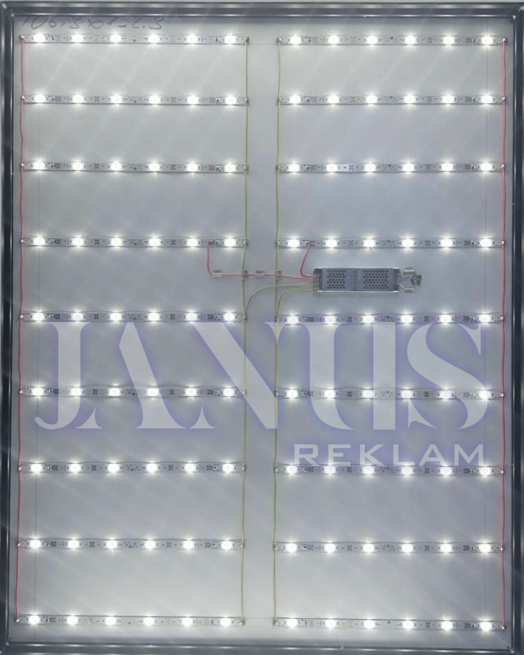Lightbox - 8cm Profil Dış Mekan - Uzun kenar ölçüsü 100 - 200 cm arası