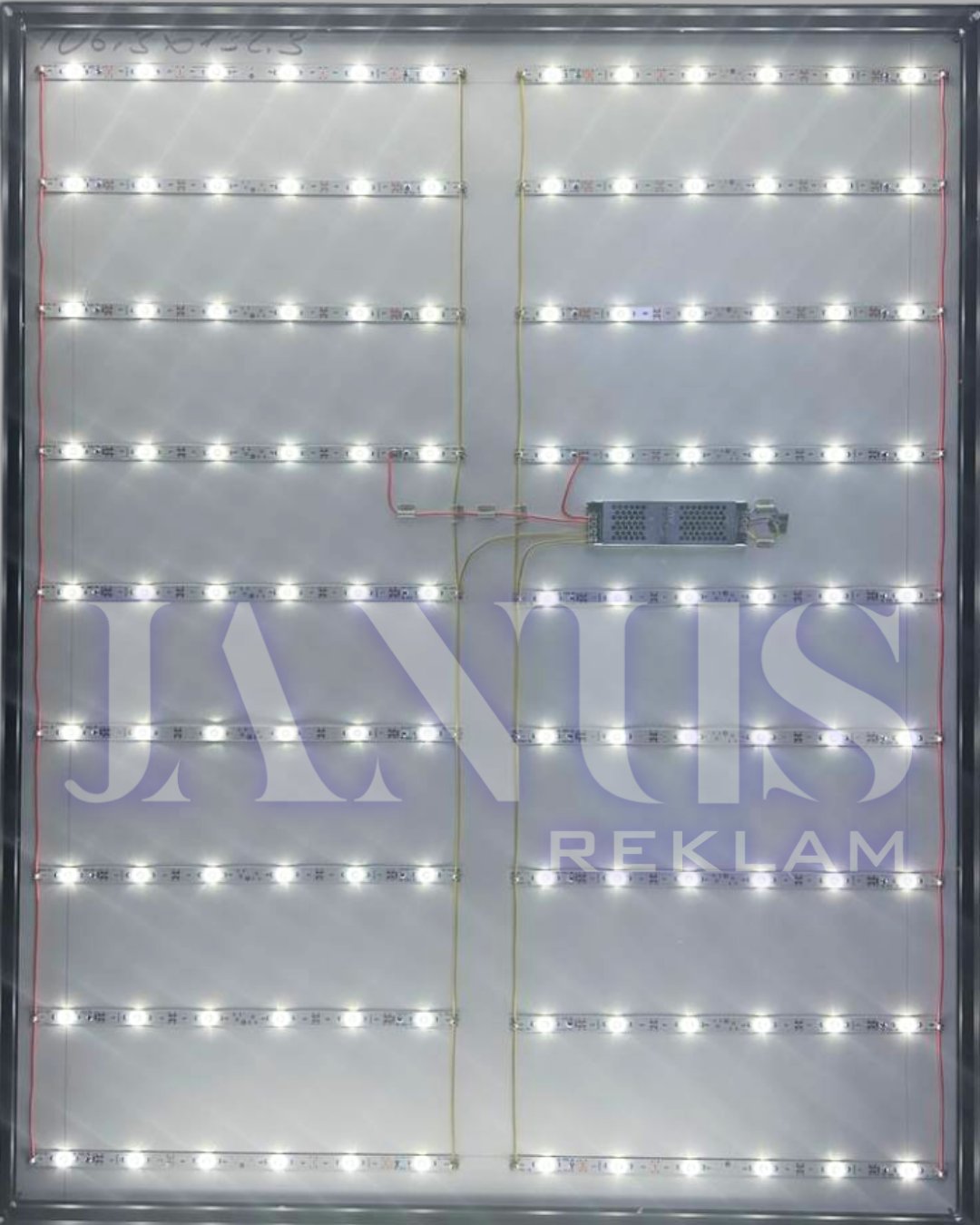 Lightbox - Çift Taraflı 10cm Profil Çift İç Mekan - Uzun kenar ölçüsü 100 cm'e kadar