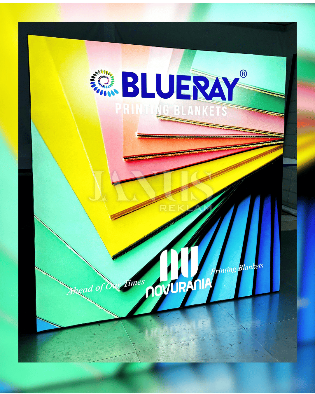Lightbox - Çift Taraflı 10cm Profil Çift Dış Mekan - Uzun kenar ölçüsü 100 cm'e kadar