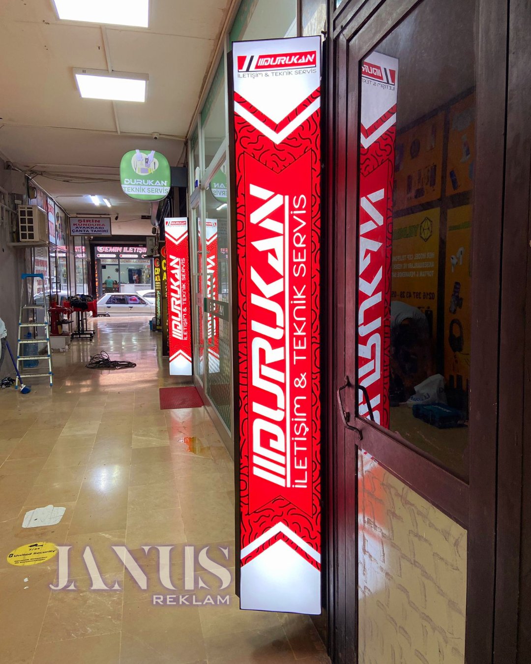 Lightbox - Çift Taraflı 10cm Profil Dış Mekan - Uzun kenar ölçüsü 400 cm üzeri