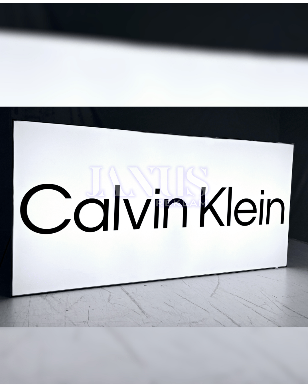 Lightbox - Çift Taraflı 10cm Profil İç Mekan - Uzun kenar ölçüsü 100 - 200 cm arası