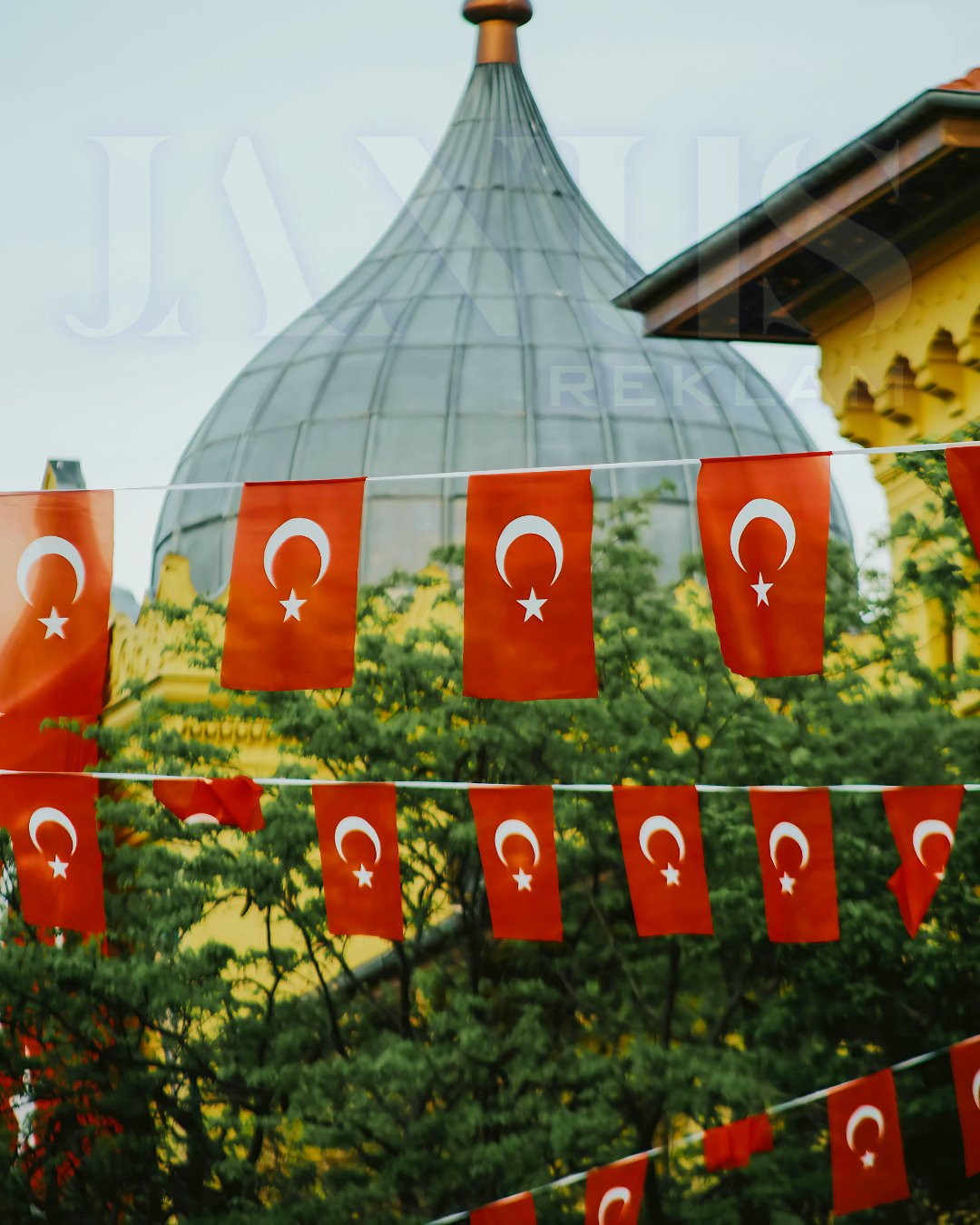 Süsleme Bayrak Üçgen
