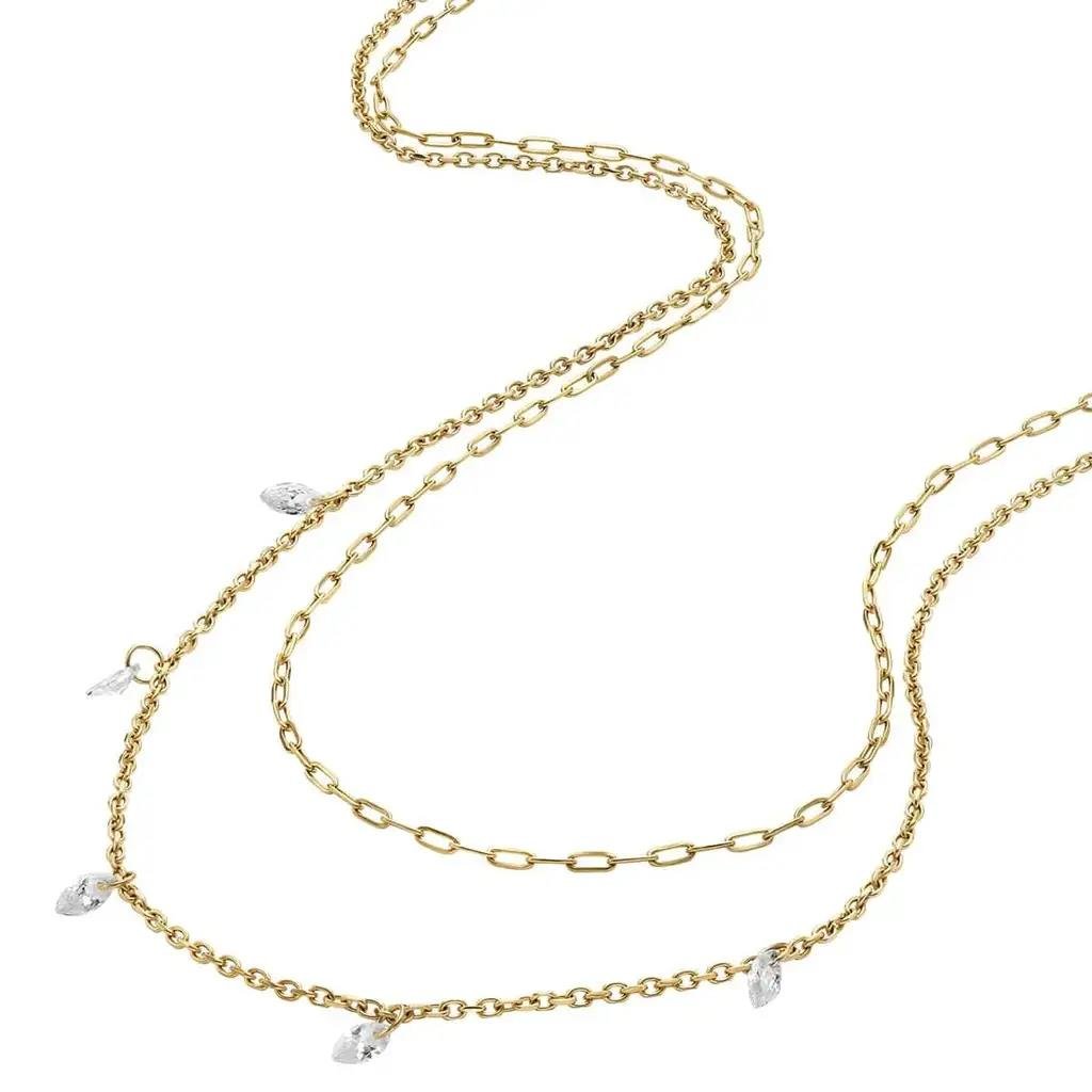 FOSSIL JF04894-710 KADIN / KIZ ÇELİK KOLYE