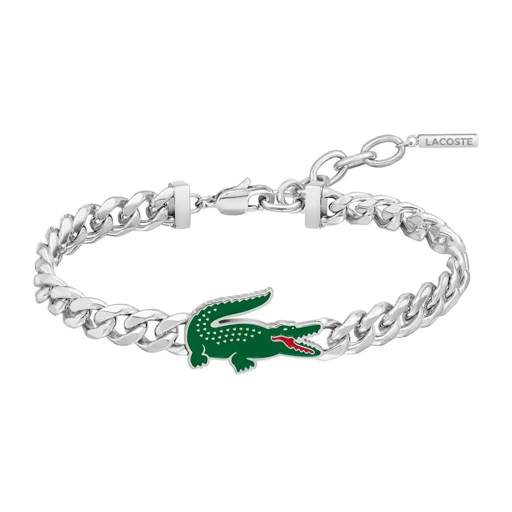 LACOSTE LACJ2040226 ERKEK ÇELİK BİLEKLİK