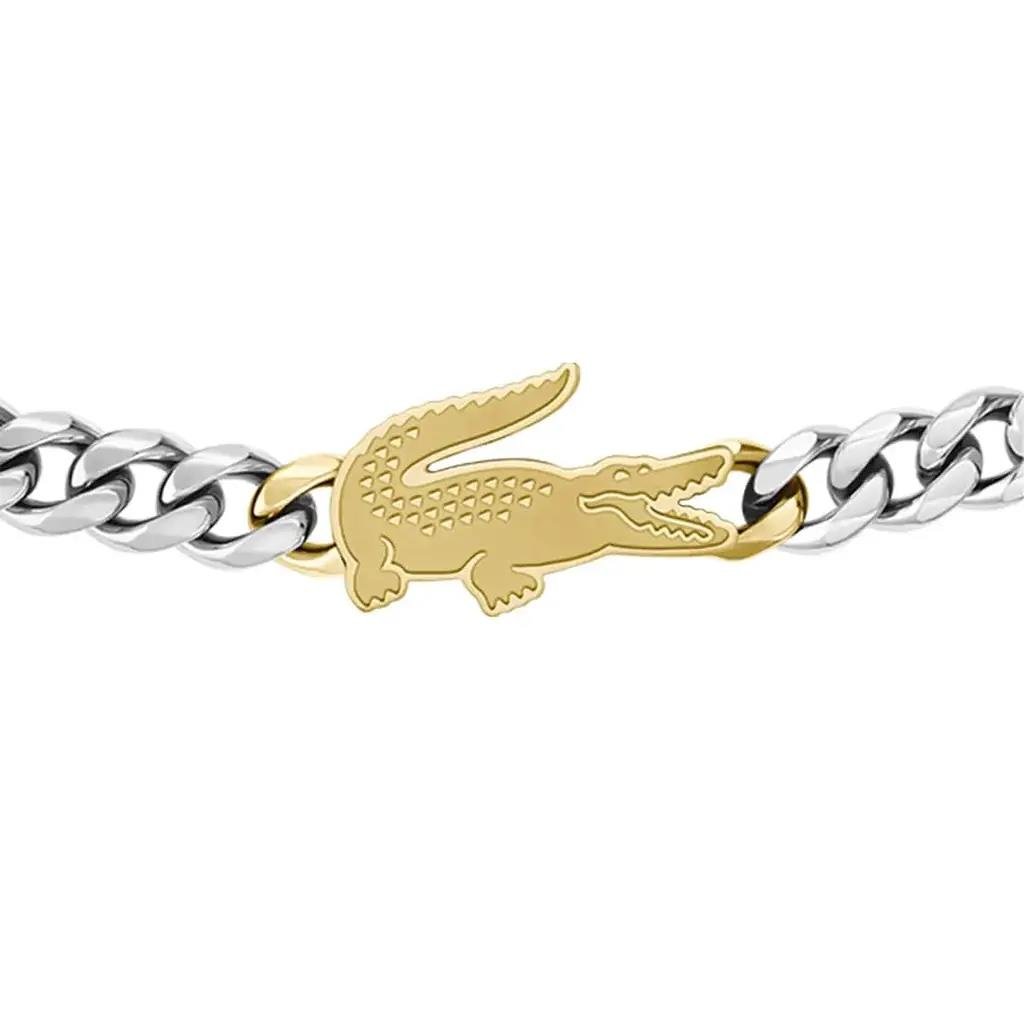 LACOSTE LACJ2040552 ERKEK ÇELİK BİLEKLİK