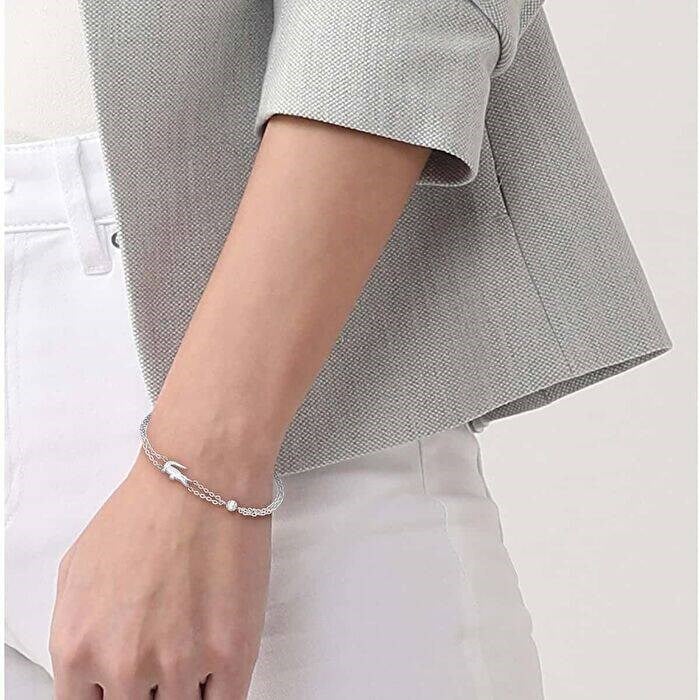 LACOSTE LACJ2040580 UNİSEX ÇELİK BİLEKLİK