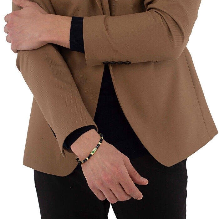 LACOSTE LACJ2040593 ERKEK ÇELİK BİLEKLİK