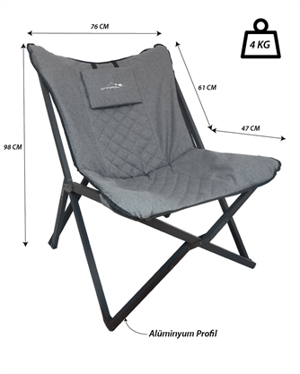 CAMPOUT ABANT KAMP SANDALYESİ