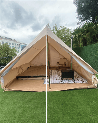 CAMPOUT PLUTON 3,20X3 MT KANVAS ÇADIR