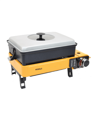PORTATİF GAZLI BARBEKÜ VE PİŞİRME SETİ